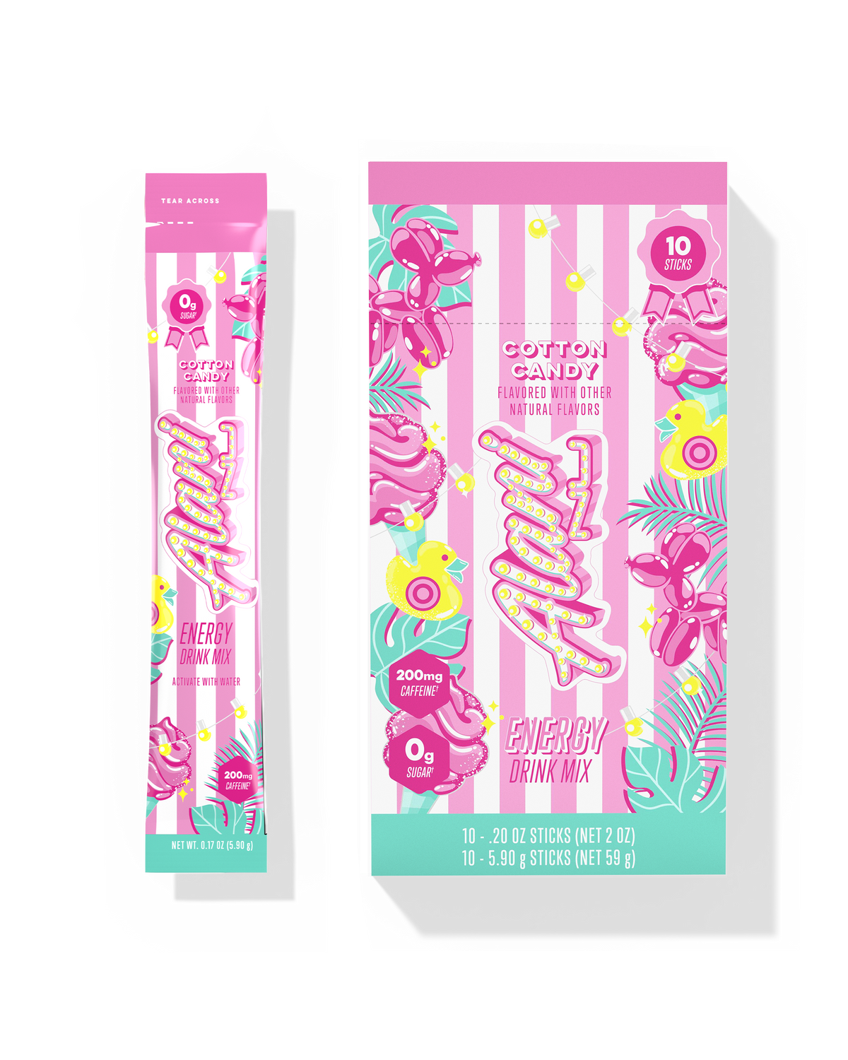 Alani Nu Energy Sticks - Cotton Candy Q6 - image 1