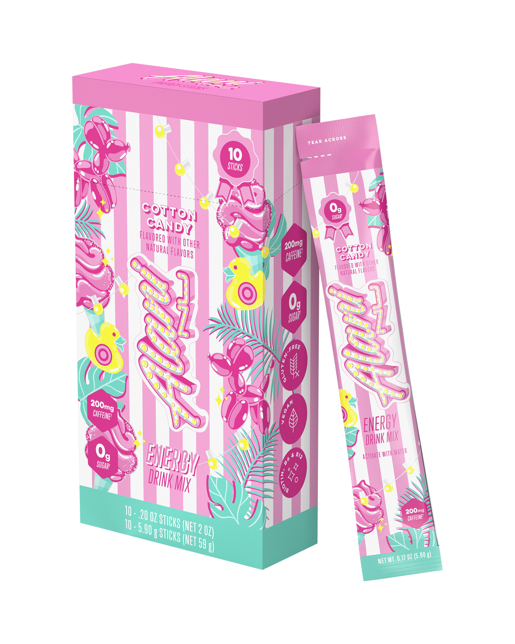 Alani Nu Energy Sticks - Cotton Candy Q6 - image 2