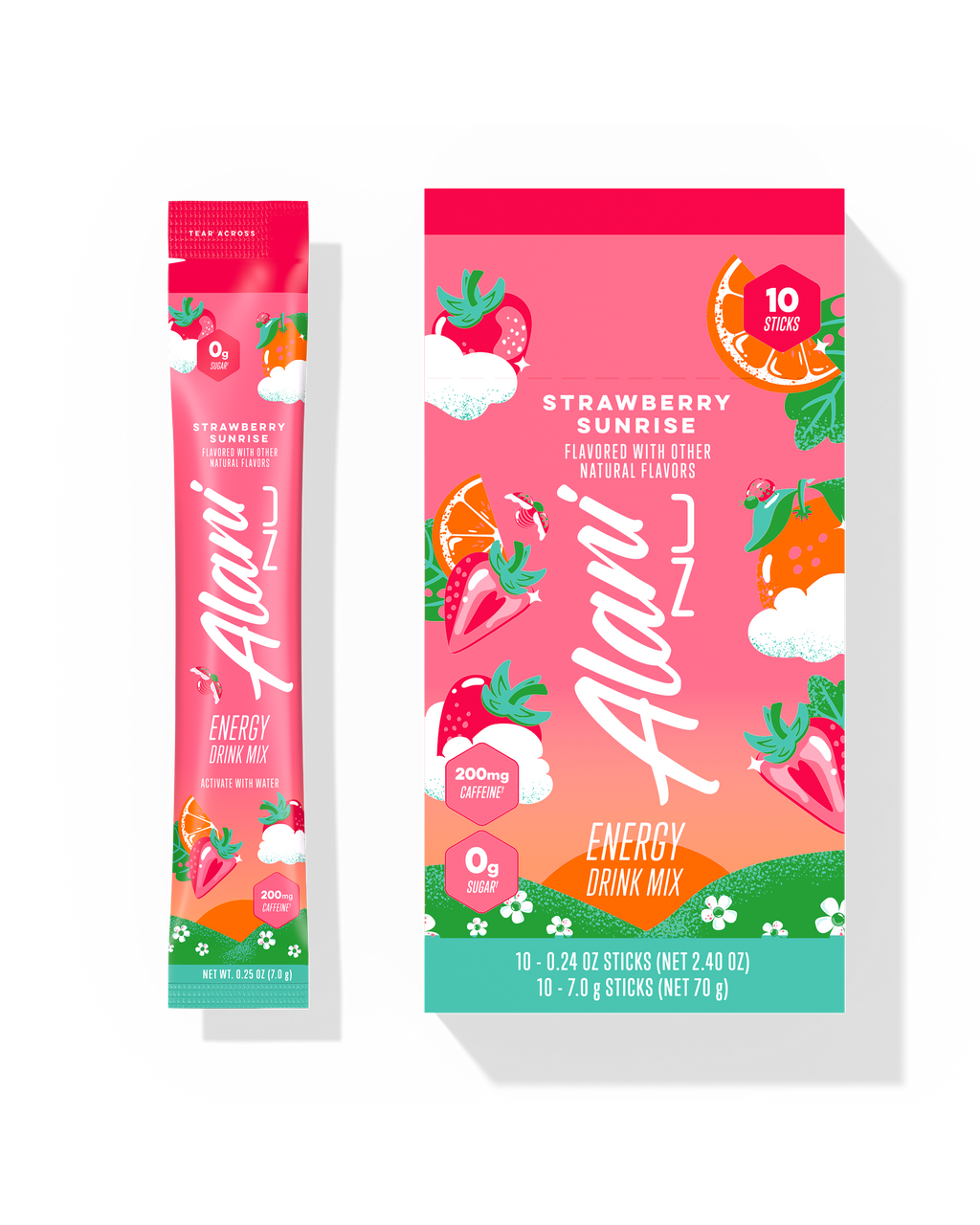Alani Nu Energy Sticks - Strawberry Sunrise B0 - image 1