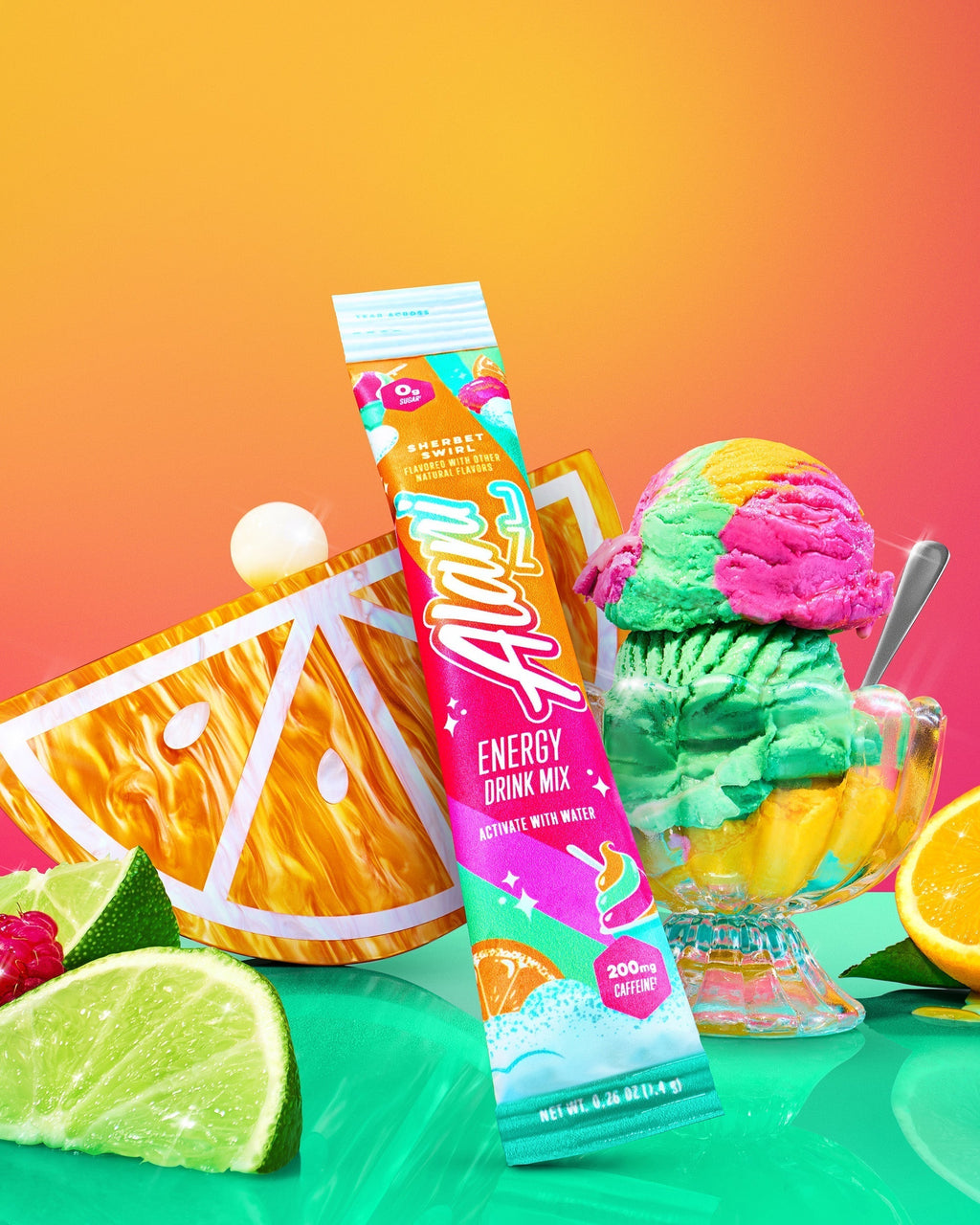 Alani Nu Energy Sticks - Sherbet Swirl D7 - image 4