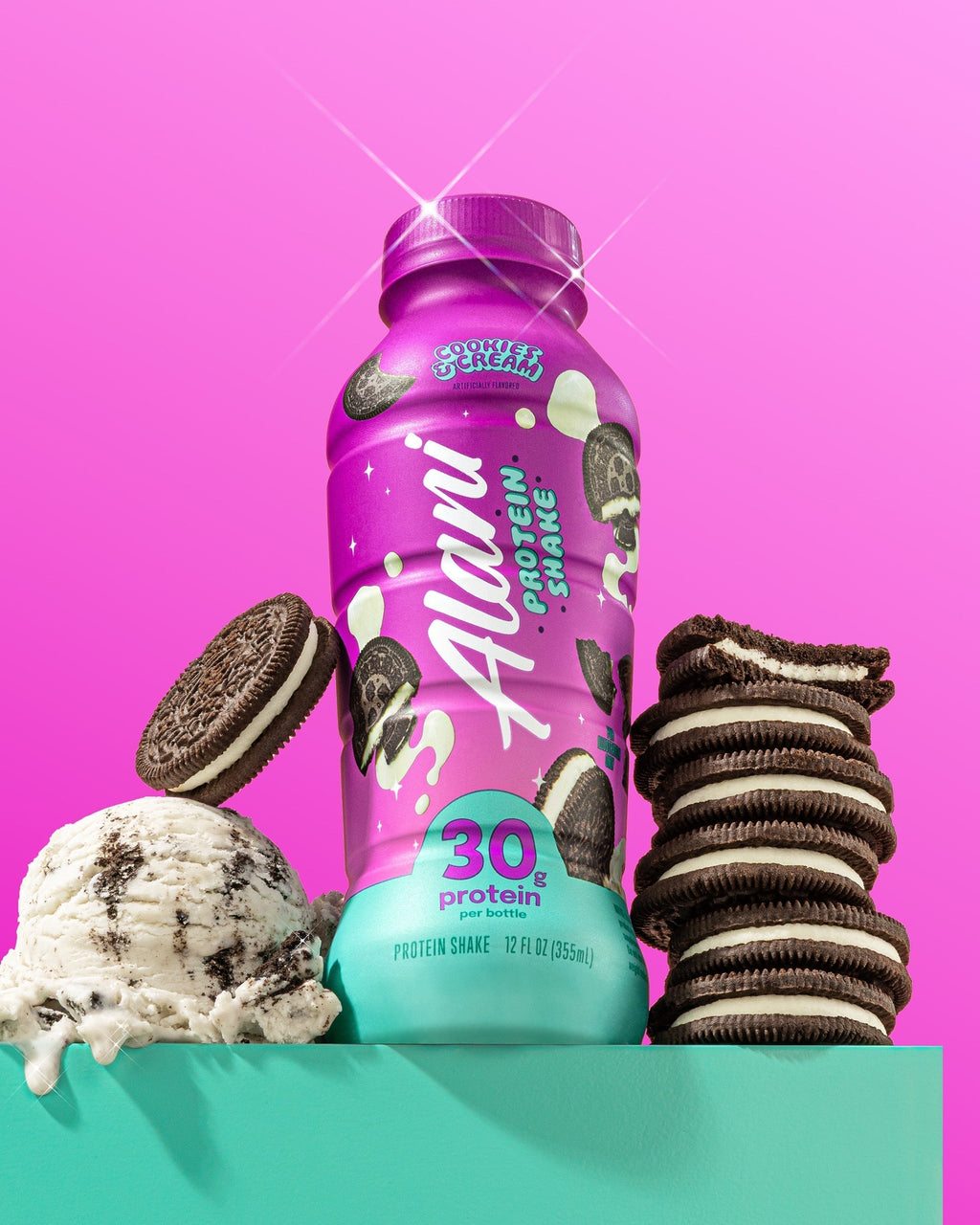 Alani Nu 30g protein shake - cookies & cream U9 - image 3