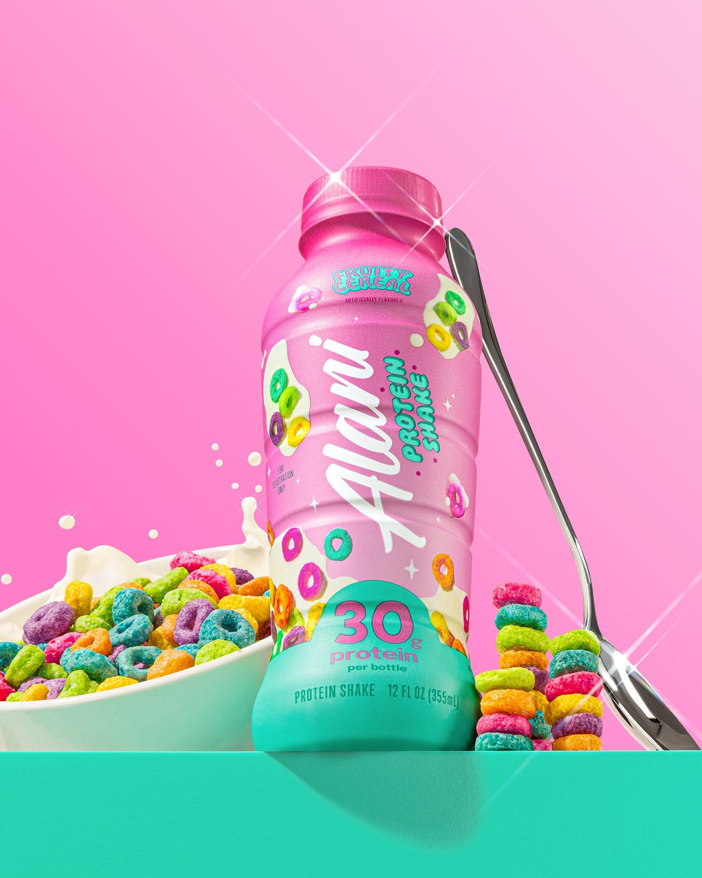 Alani Nu 30g protein shake - fruity cereal Y0 - image 3