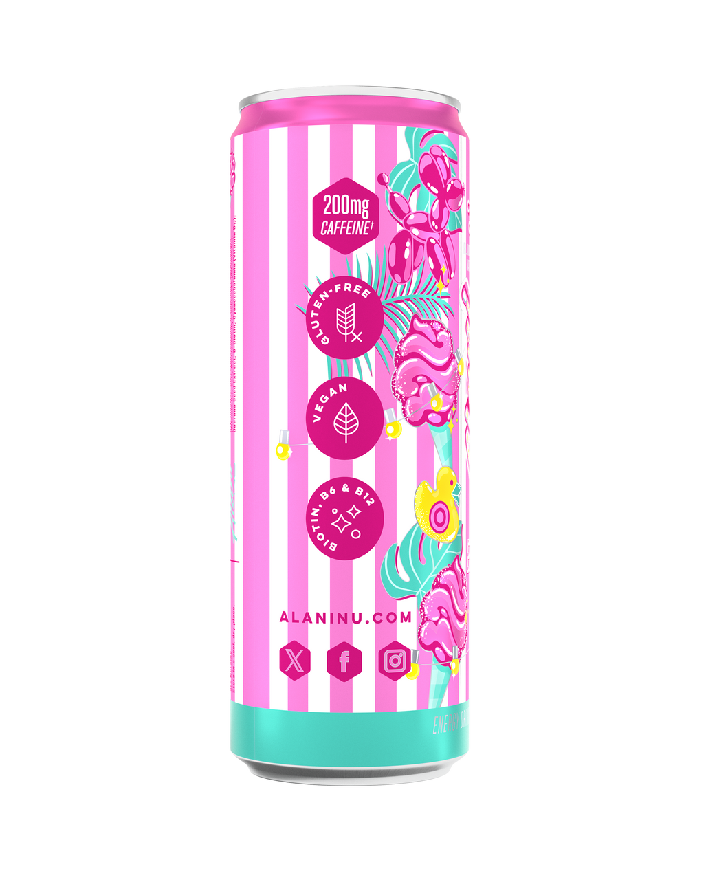 Alani Nu Energy Drink - Cotton Candy C9 - image 2