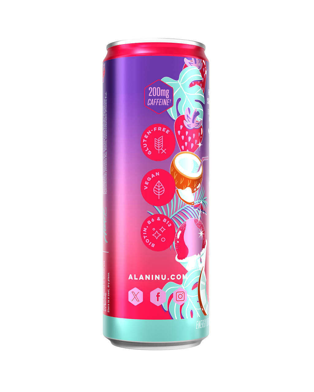 Alani Nu Energy Drink - Hawaiian Shaved Ice E6 - image 2