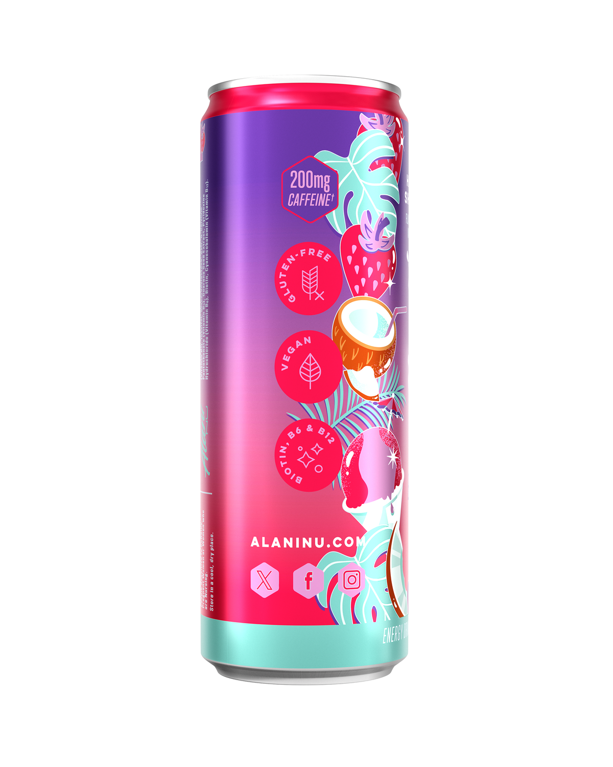 Alani Nu Energy Drink - Hawaiian Shaved Ice E6 - image 2