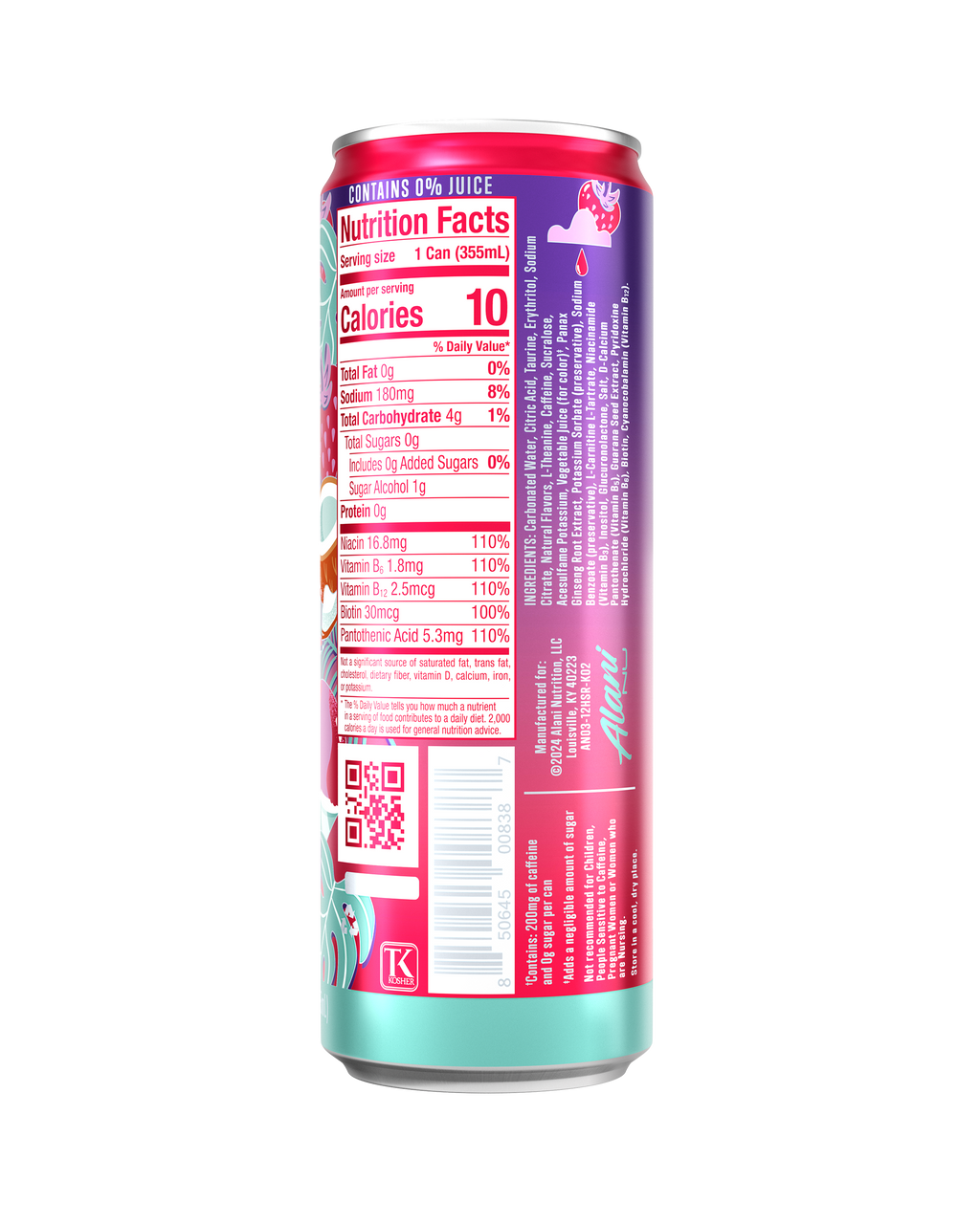 Alani Nu Energy Drink - Hawaiian Shaved Ice E6 - image 3