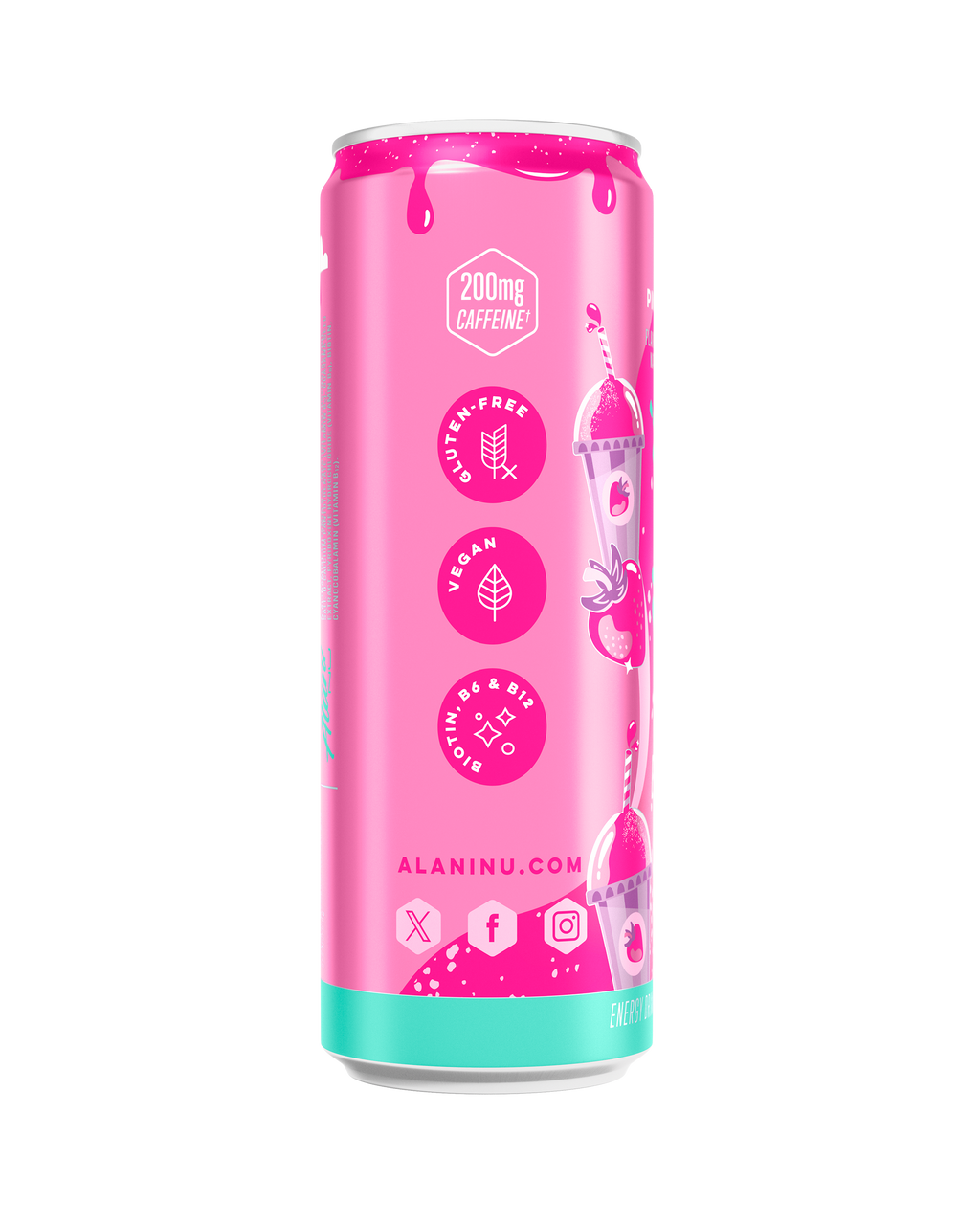 Alani Nu Energy Drink - Pink Slush R6 - image 2