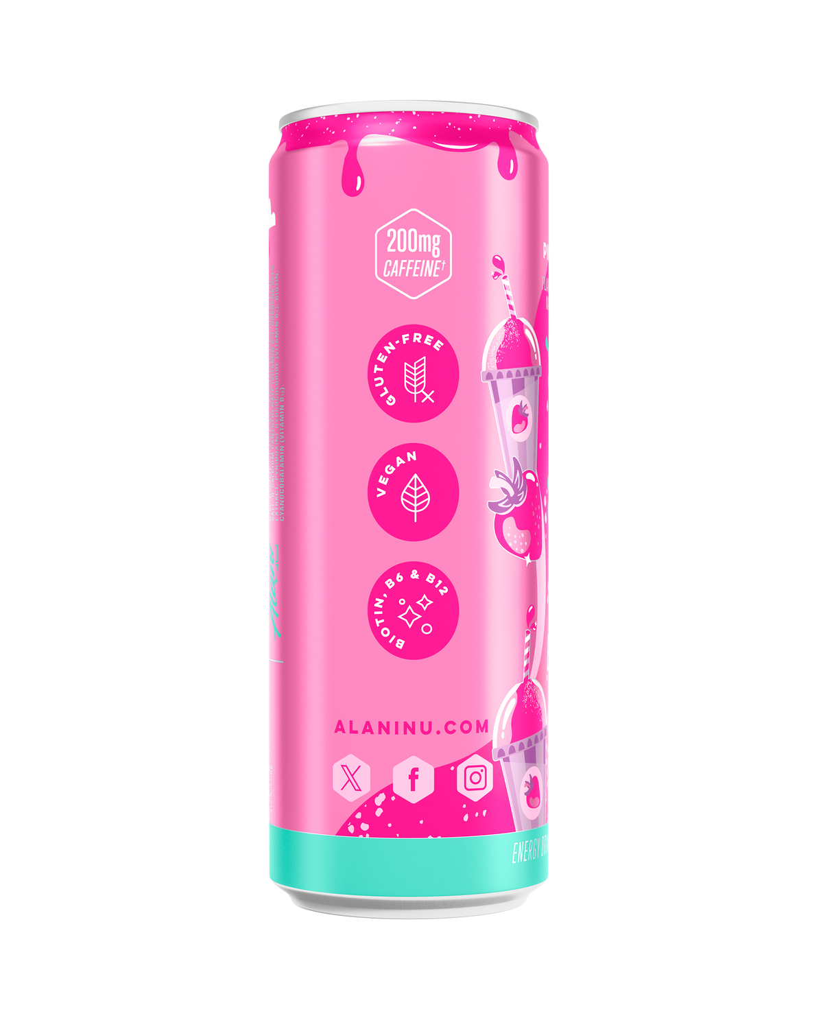 Alani Nu Energy Drink - Pink Slush R6 - image 2