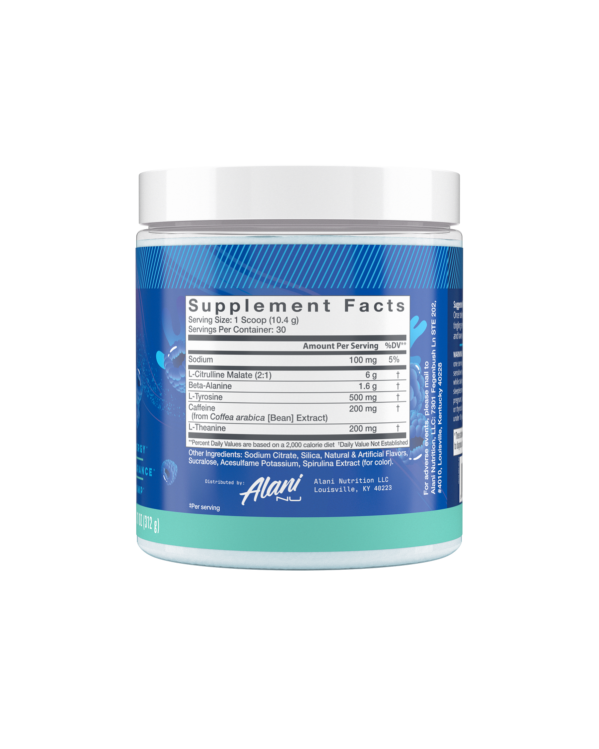 Alani Nu Pre-Workout - Breezeberry T8 - image 2