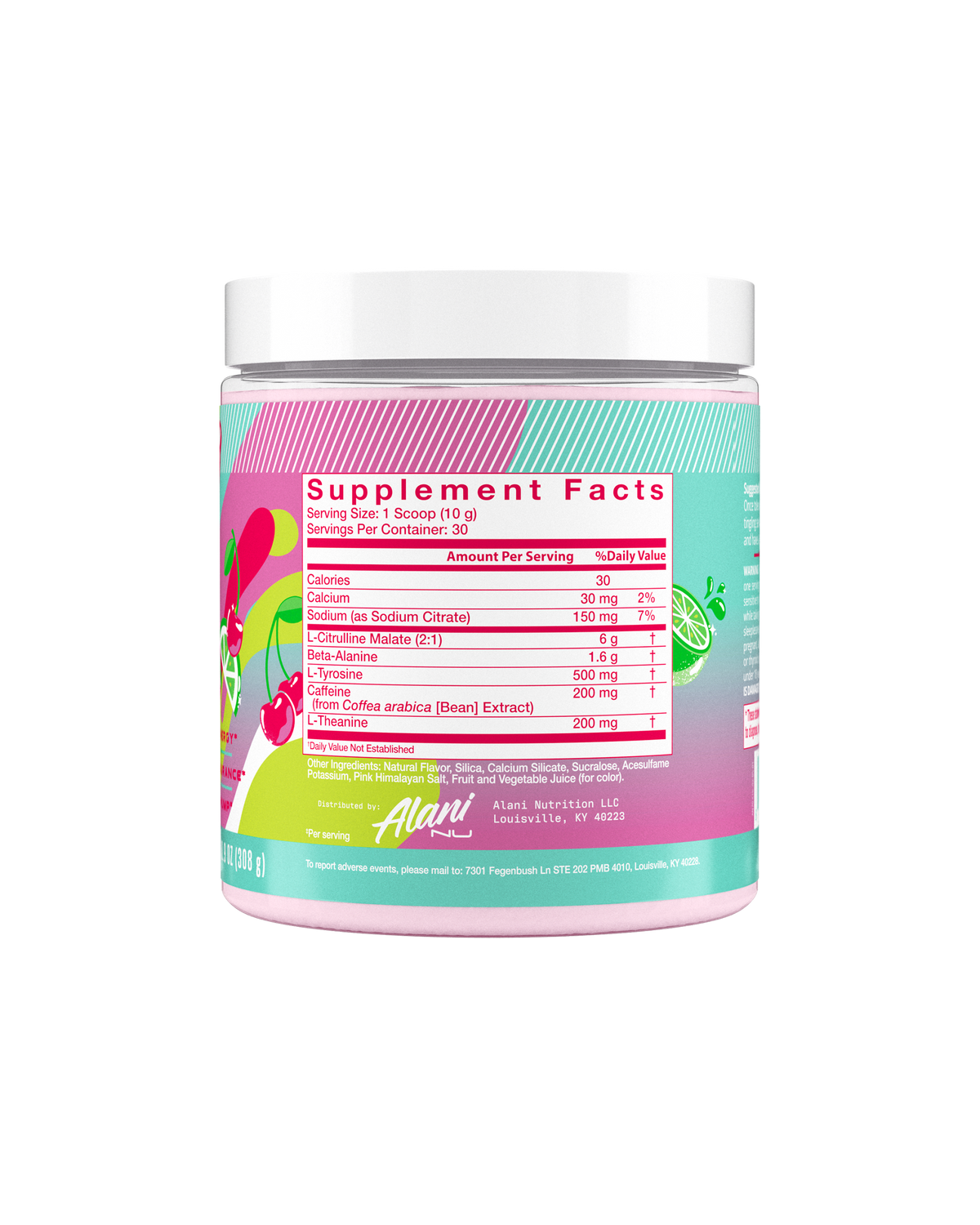 Alani Nu Pre-Workout - Cherry Twist C0 - image 2