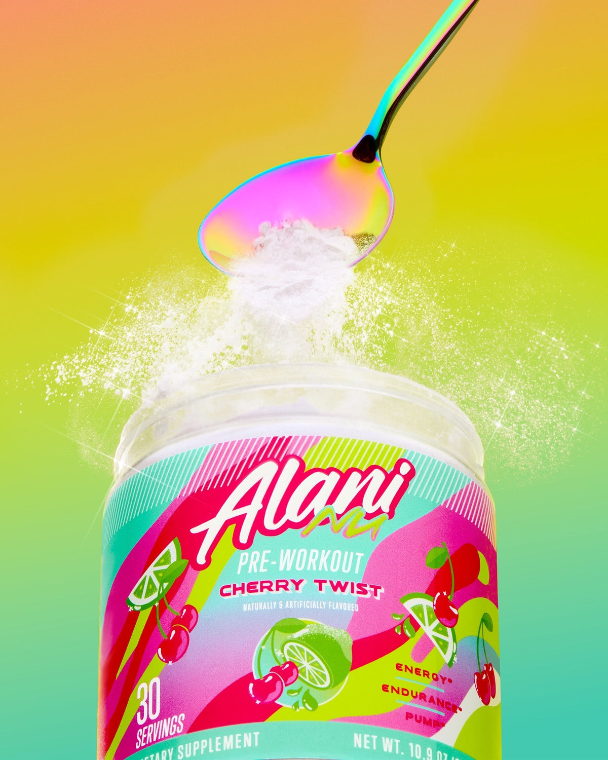 Alani Nu Pre-Workout - Cherry Twist C0 - image 5
