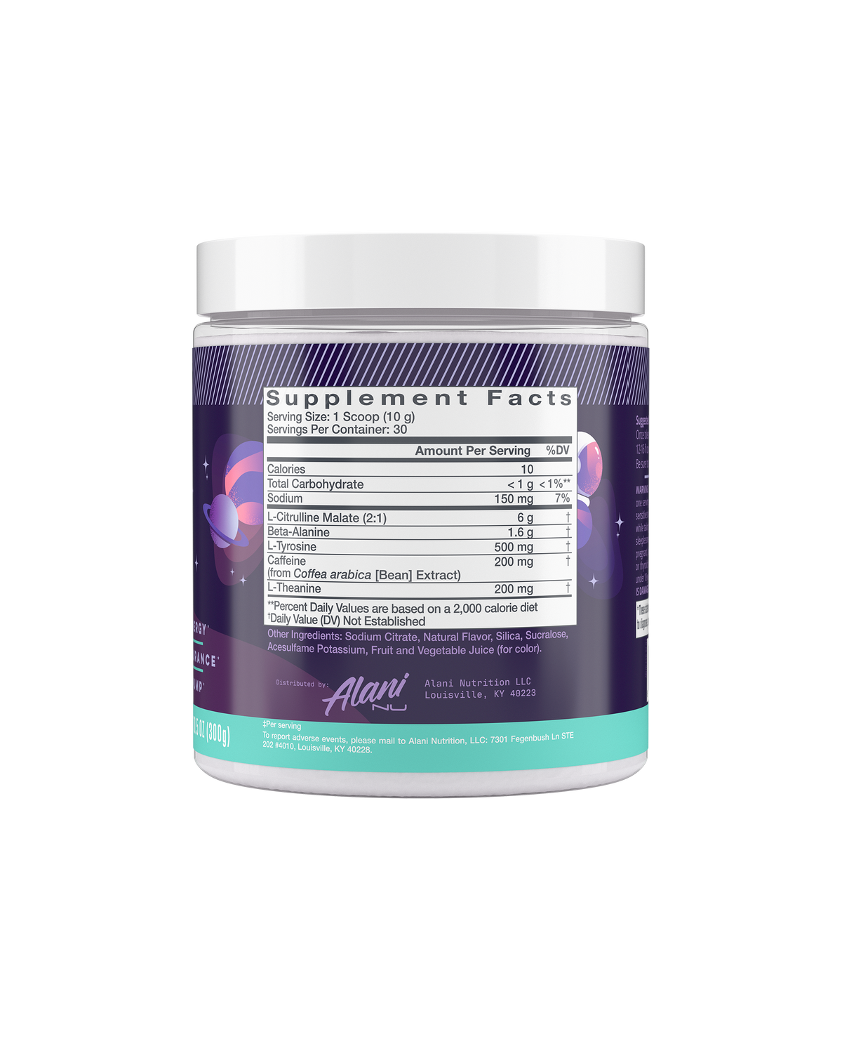 Alani Nu Pre-Workout - Cosmic Stardust F8 - image 2
