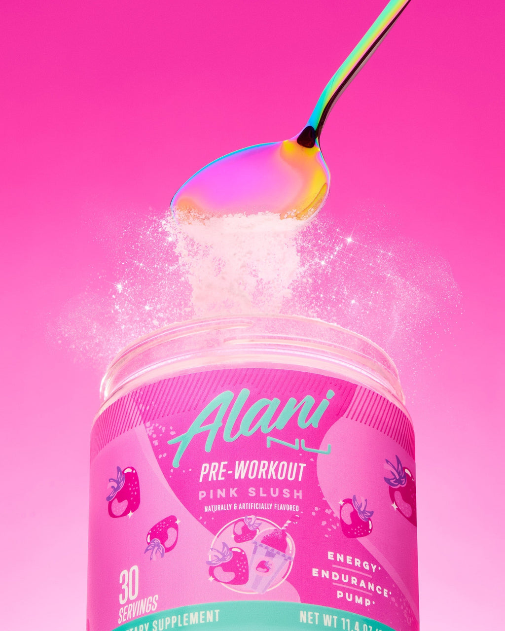 Alani Nu Pre-Workout - Pink Slush A8 - image 5