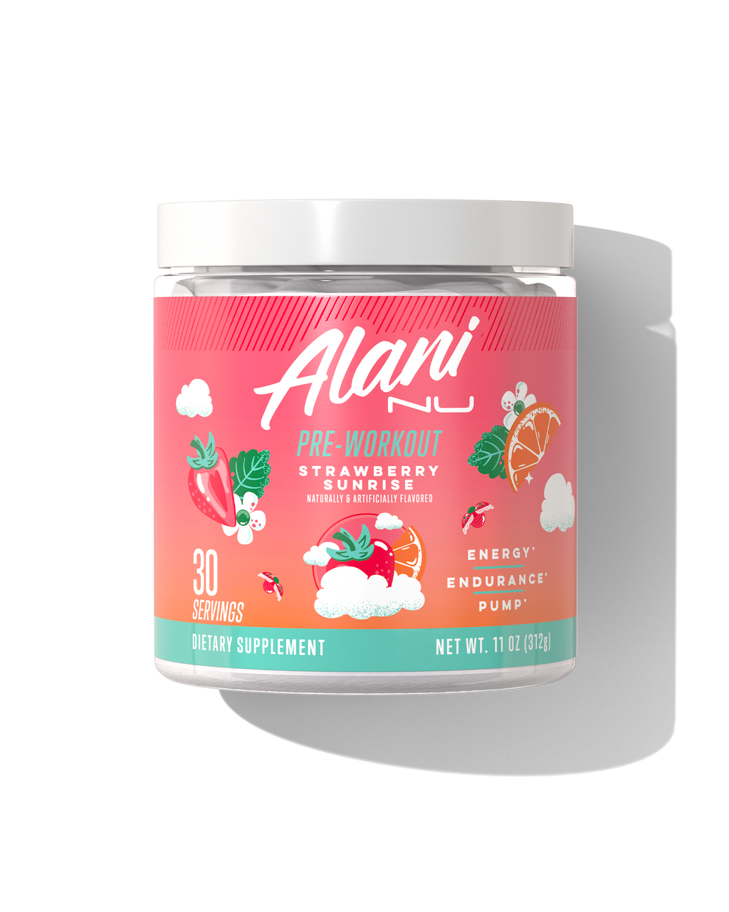 Alani Nu Pre-Workout - Strawberry Sunrise E2 - image 1