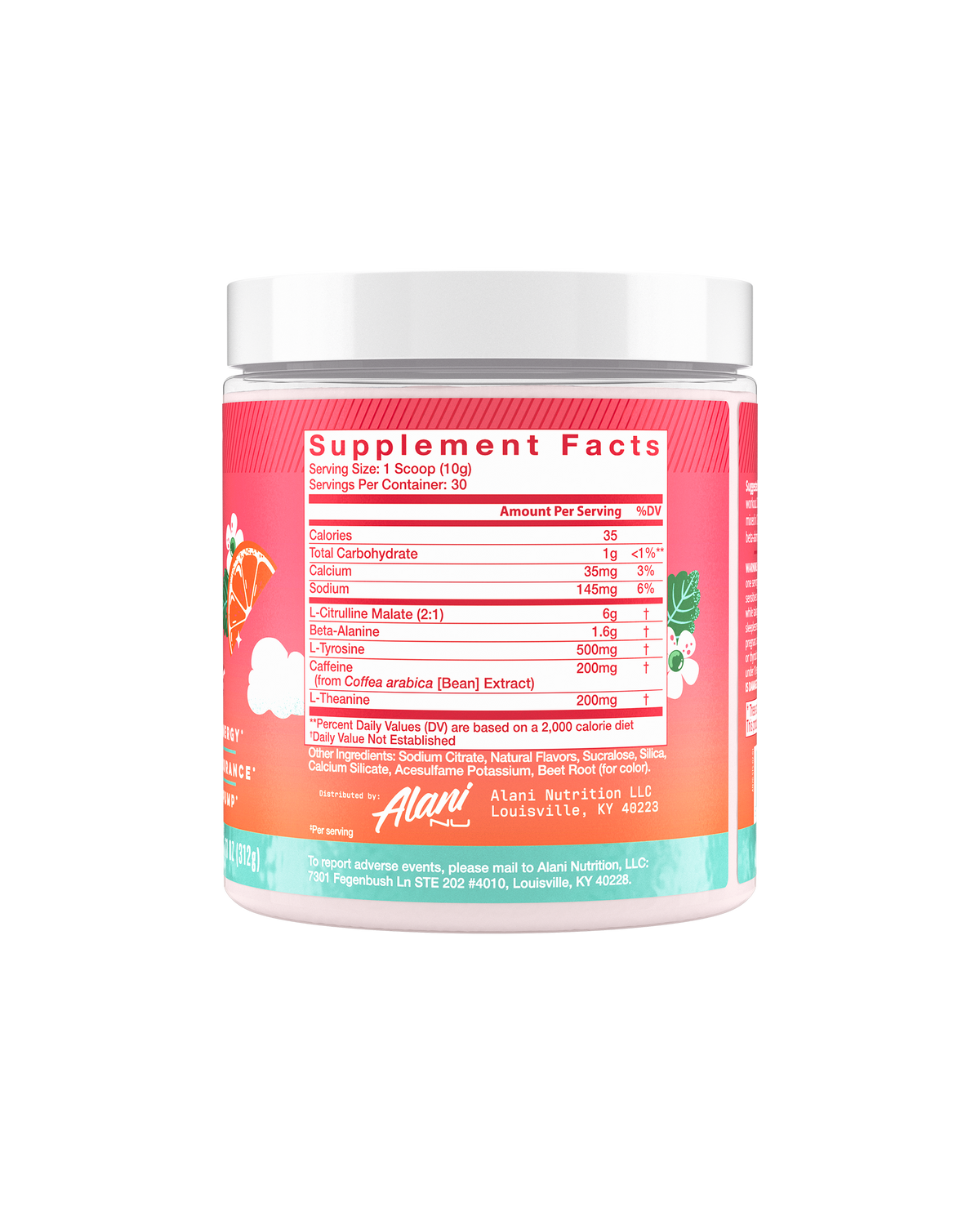 Alani Nu Pre-Workout - Strawberry Sunrise E2 - image 2