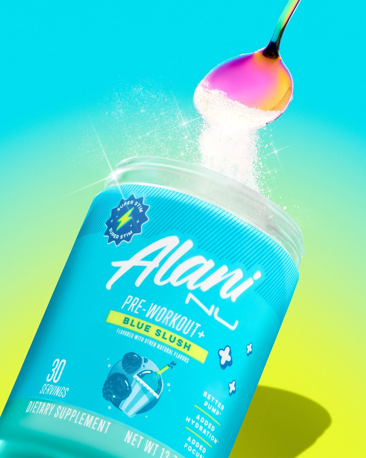 Alani Nu Pre-Workout+ - Blue Slush R1 - image 5