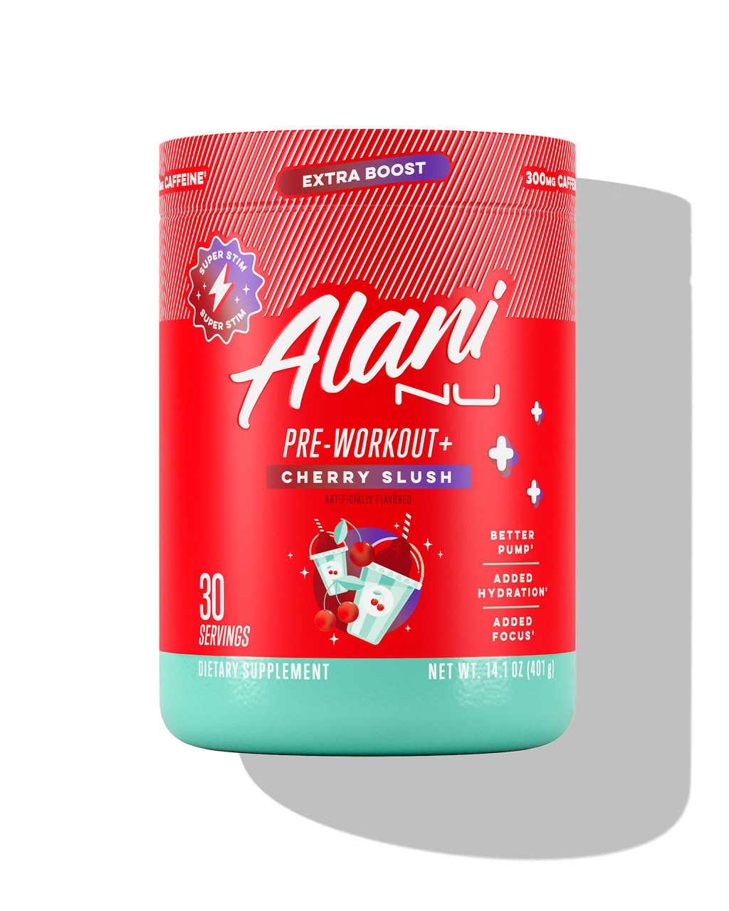 Alani Nu Pre-Workout+ - Cherry Slush Z4 - image 1
