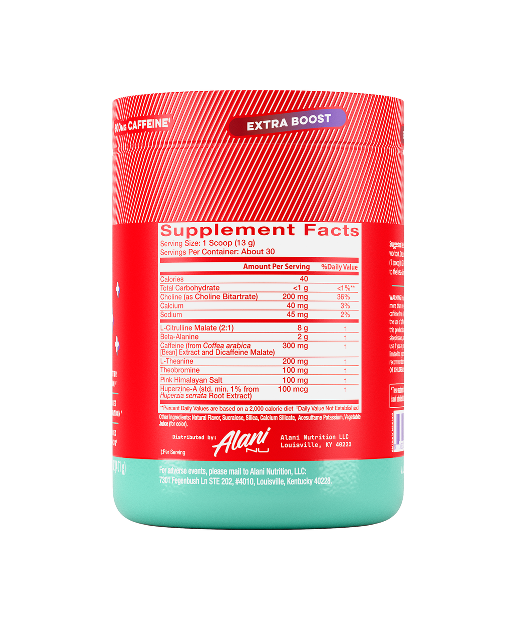 Alani Nu Pre-Workout+ - Cherry Slush Z4 - image 2