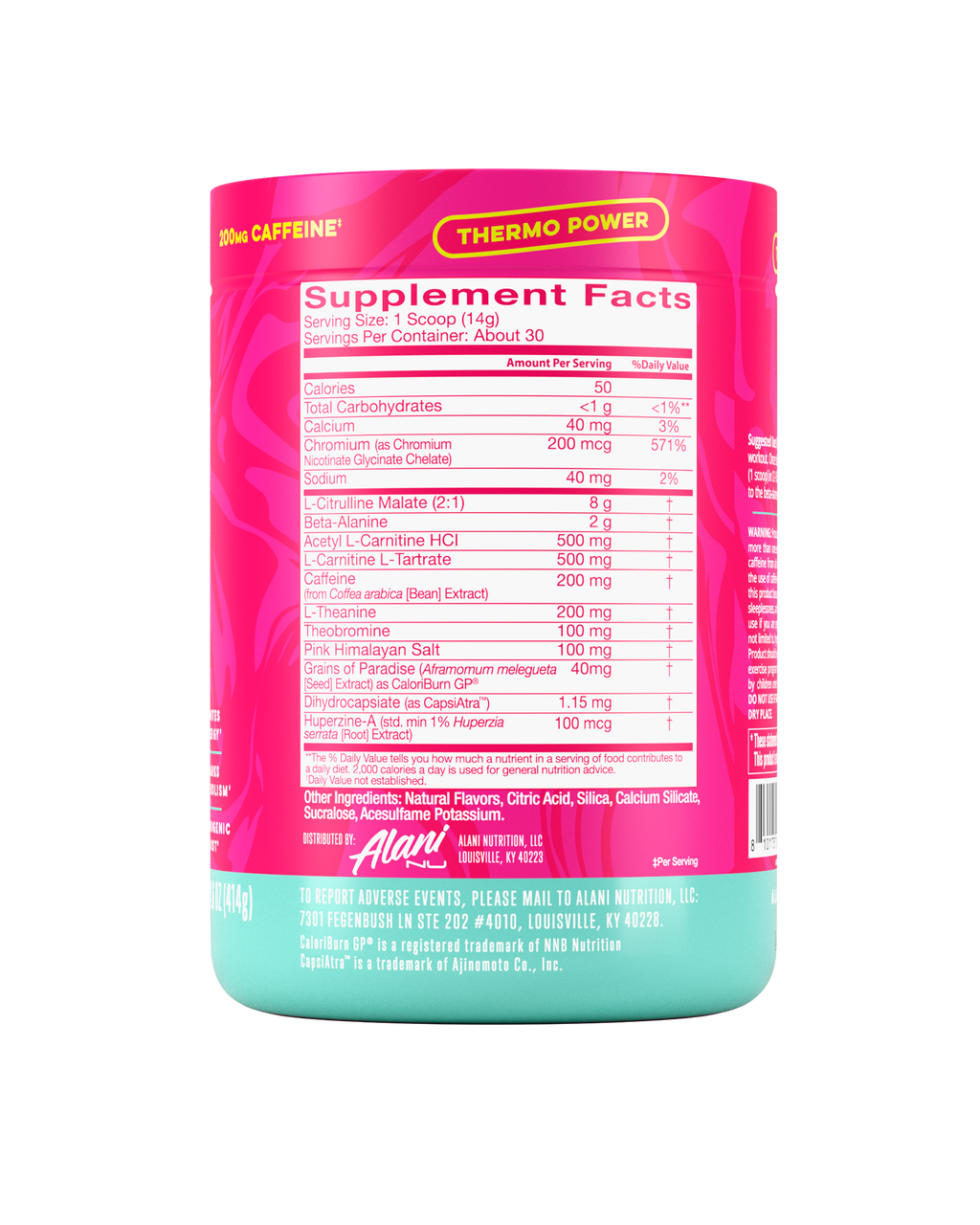Alani Nu Pre-Workout+ Burn - Dragon Fruit Rush S6 - image 2