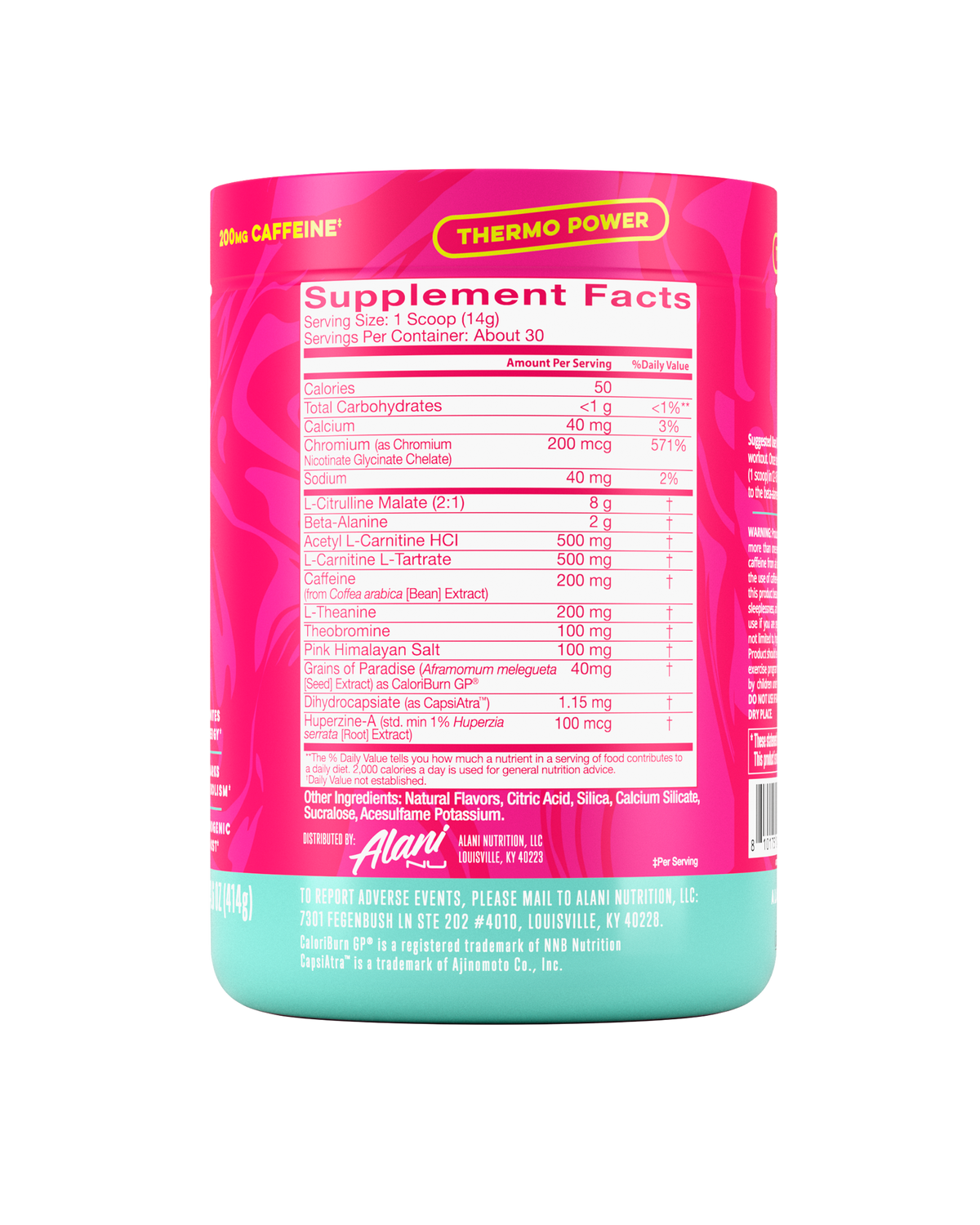 Alani Nu Pre-Workout+ Burn - Dragon Fruit Rush S6 - image 2