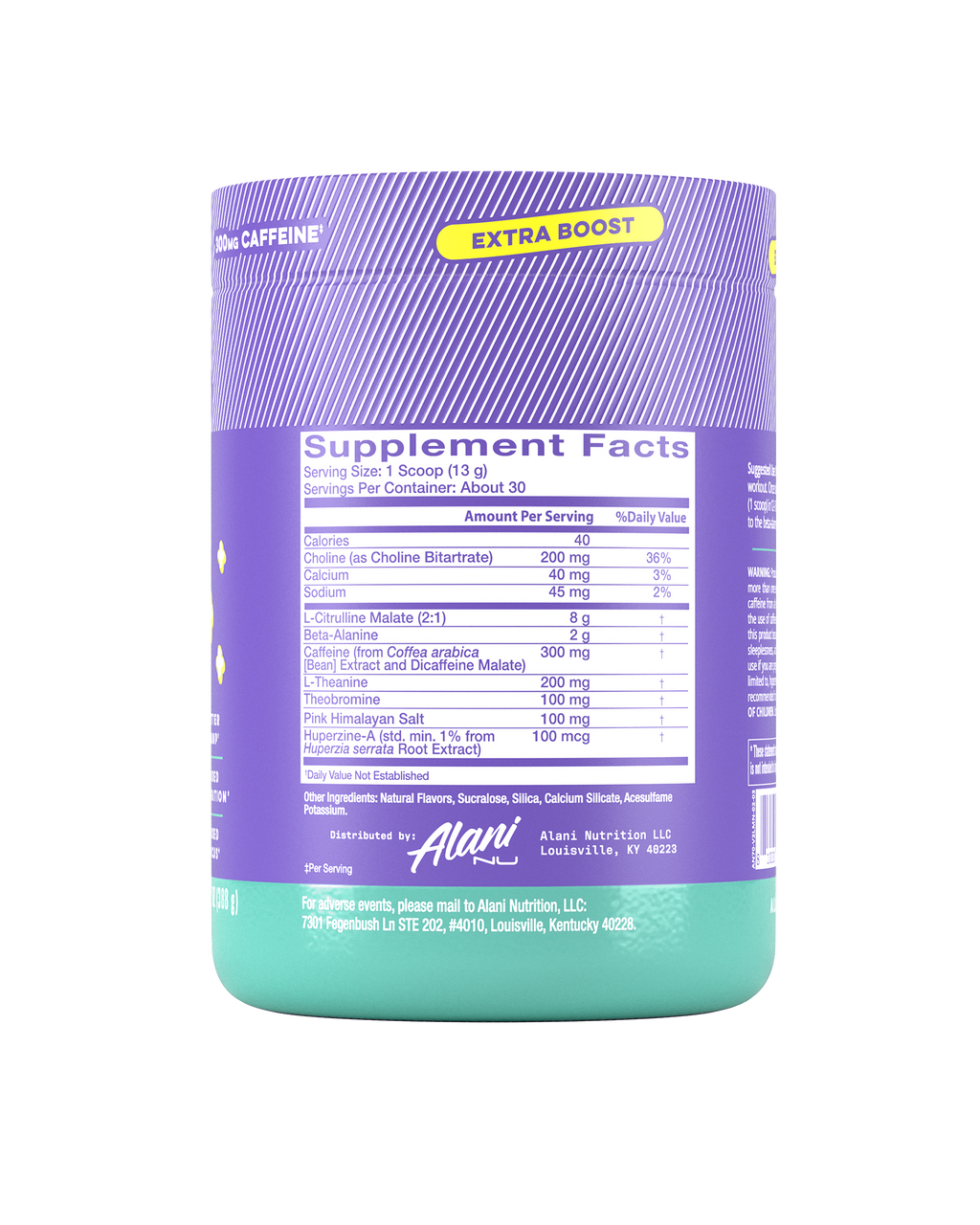 Alani Nu Pre-Workout+ - Frozen Lemonade J2 - image 2