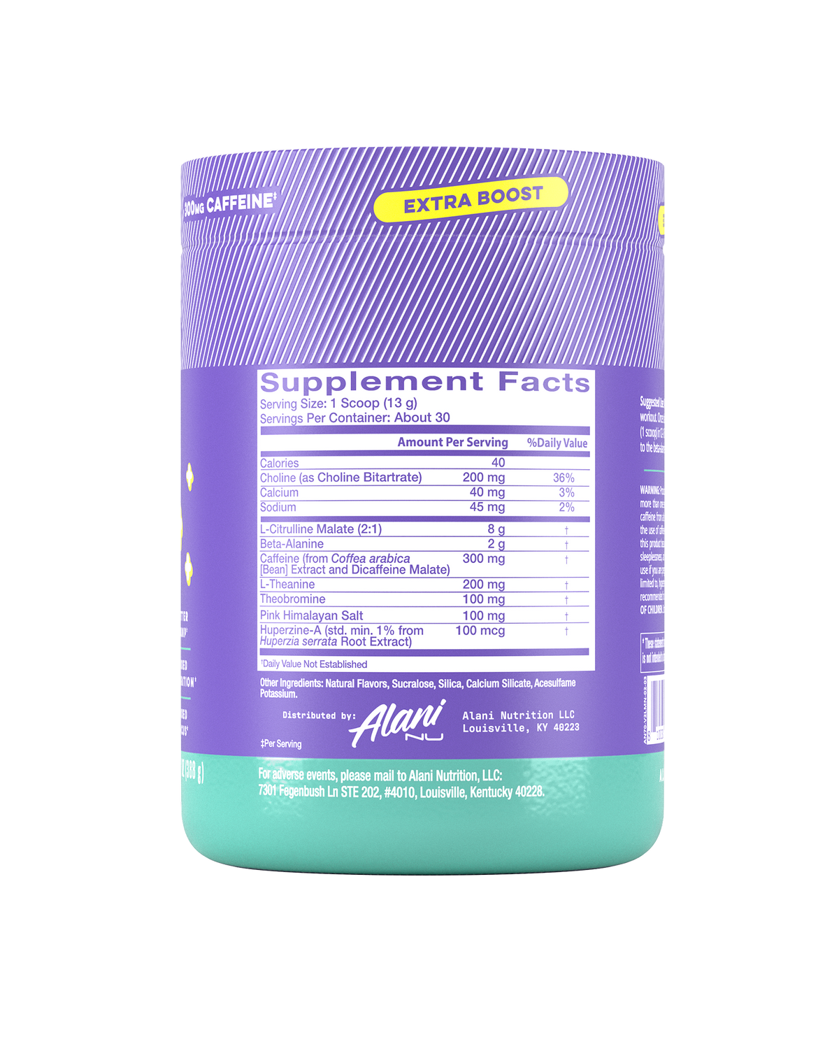 Alani Nu Pre-Workout+ - Frozen Lemonade J2 - image 2