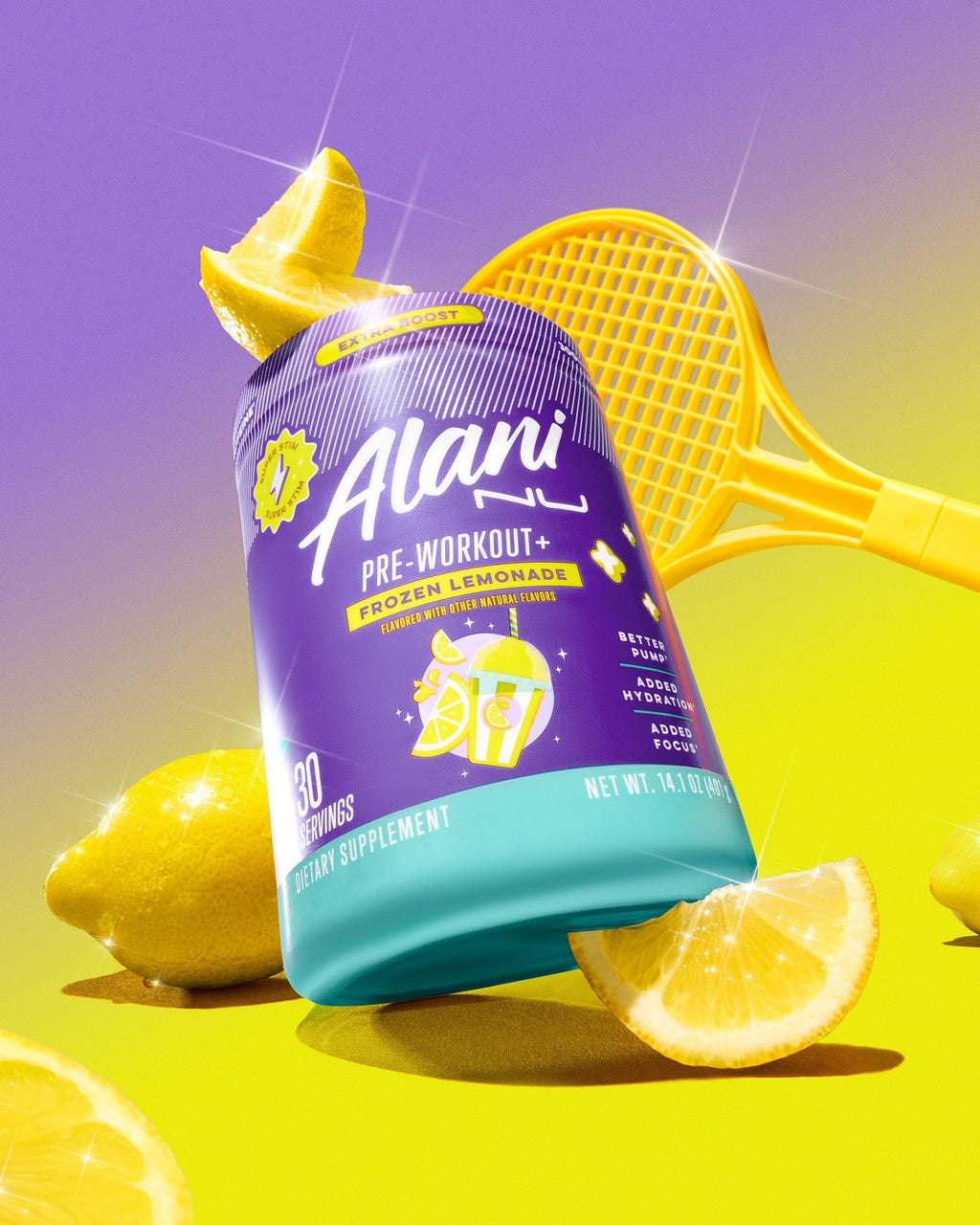 Alani Nu Pre-Workout+ - Frozen Lemonade J2 - image 4