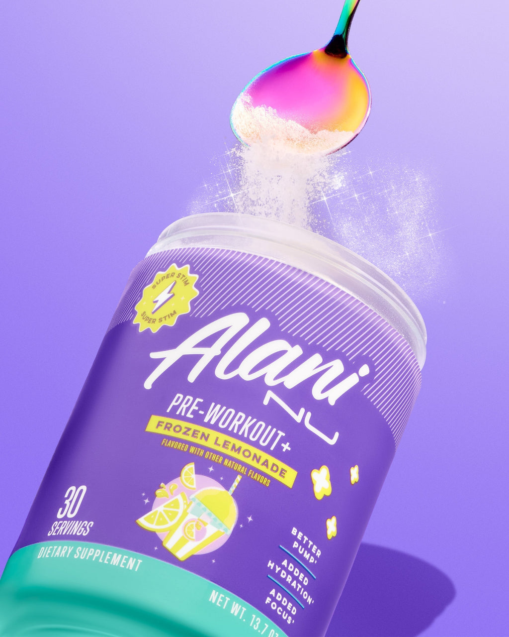 Alani Nu Pre-Workout+ - Frozen Lemonade J2 - image 5