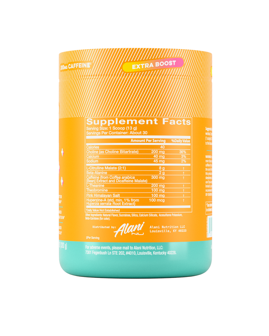 Alani Nu Pre-Workout+ - Paradise Swirl W2 - image 2