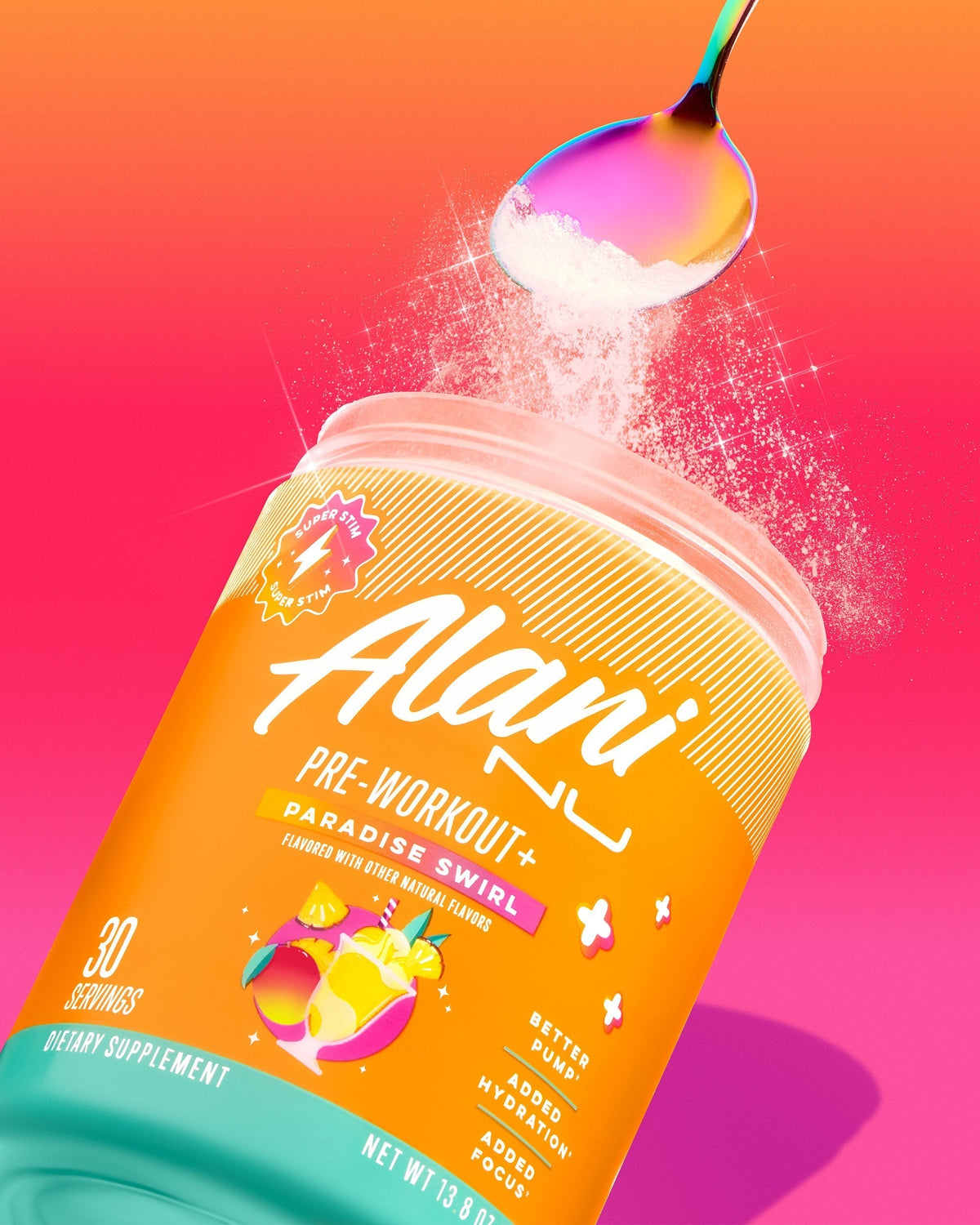 Alani Nu Pre-Workout+ - Paradise Swirl W2 - image 5