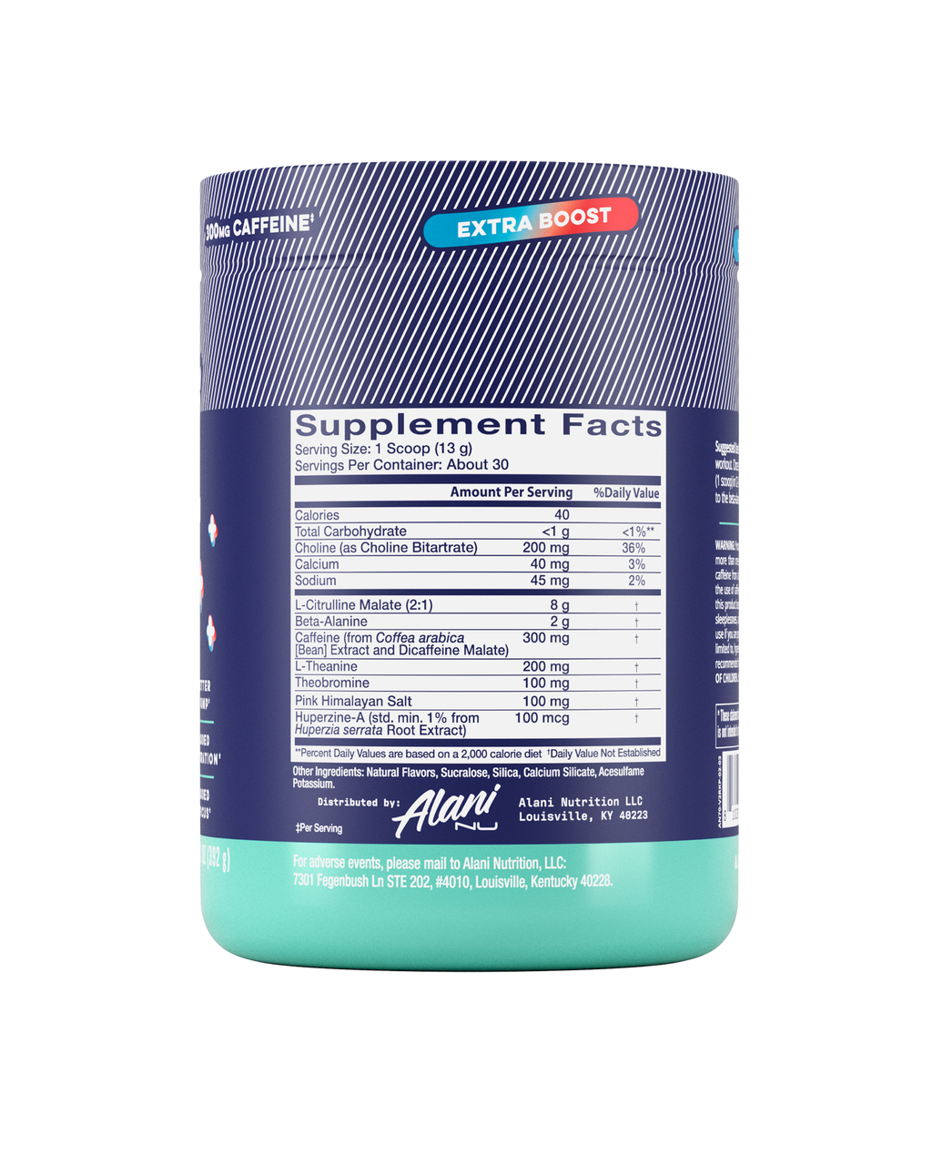 Alani Nu Pre-Workout+ - Rocket Pop X3 - image 2
