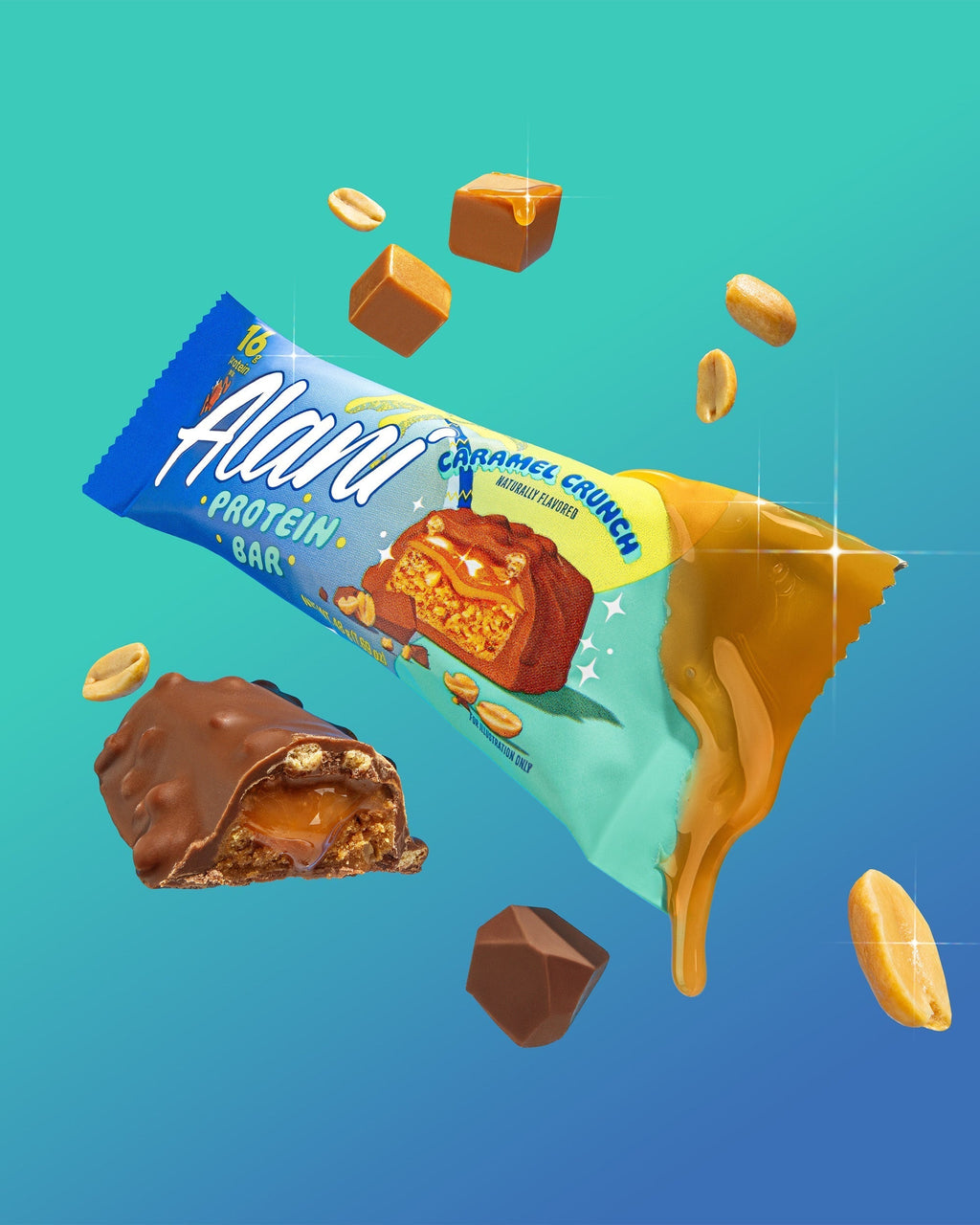 Alani Nu Protein Bar - Caramel Crunch D7 - image 5