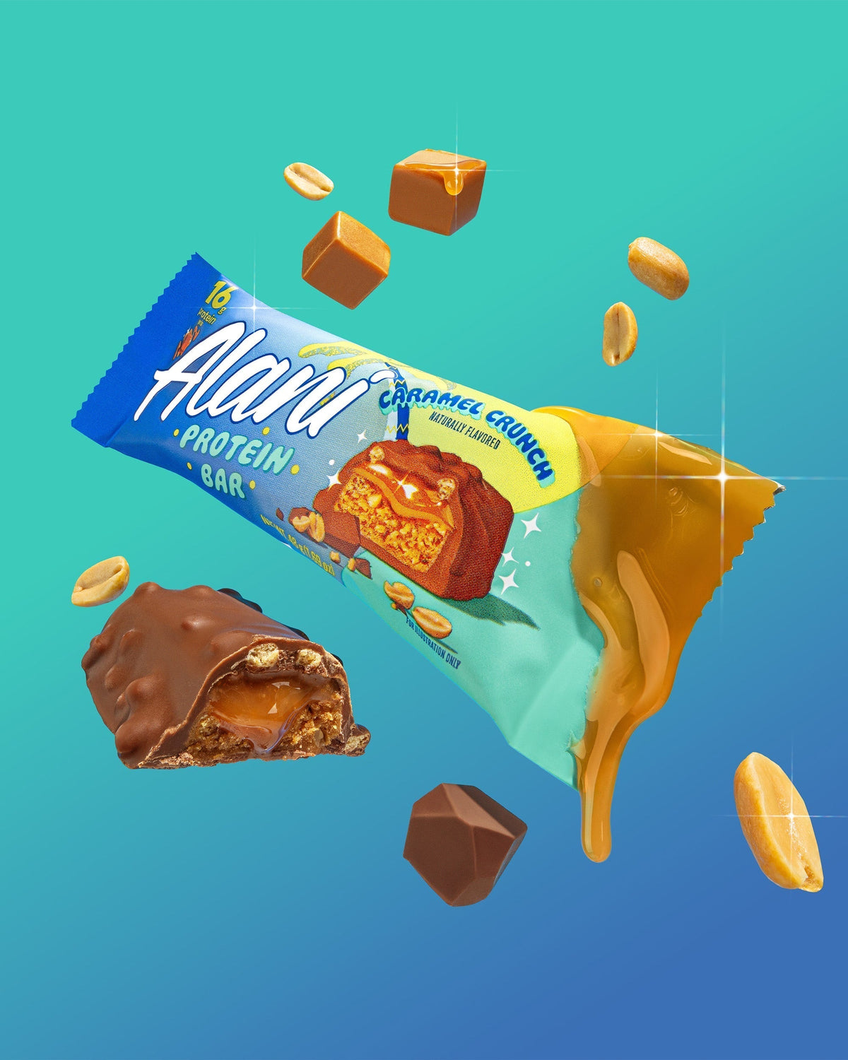Alani Nu Protein Bar - Caramel Crunch D7 - image 5