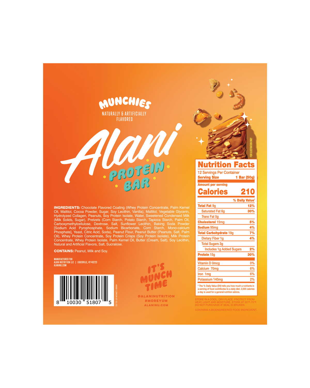Alani Nu Protein Bar - Munchies V3 - image 3