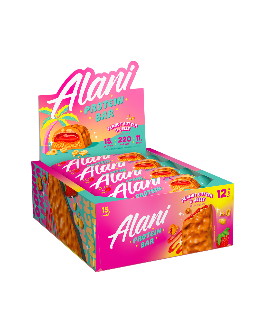 Alani Nu Protein Bar - Peanut Butter & Jelly C5 - image 4
