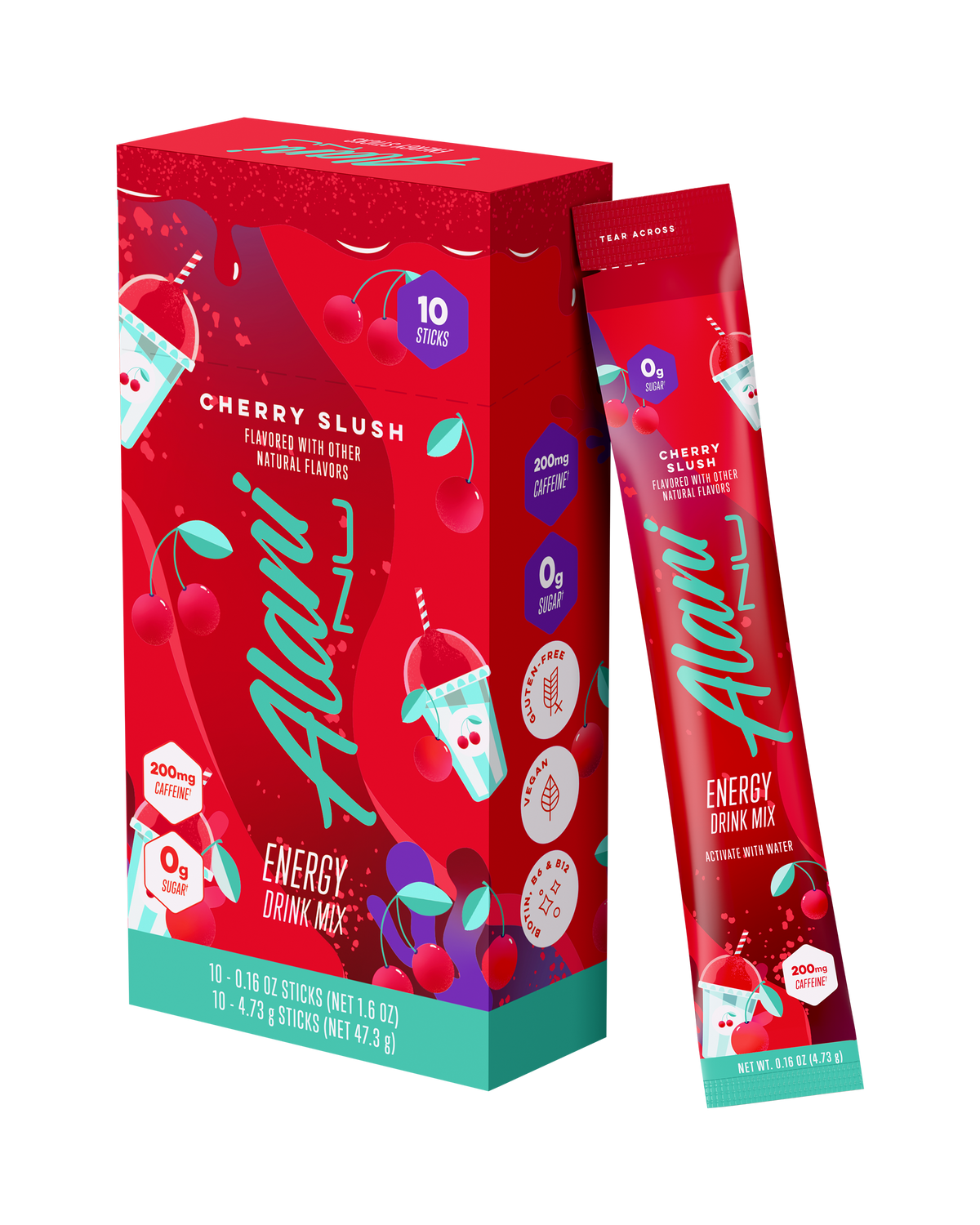 Alani Nu Energy Sticks - Cherry Slush R1 - image 2