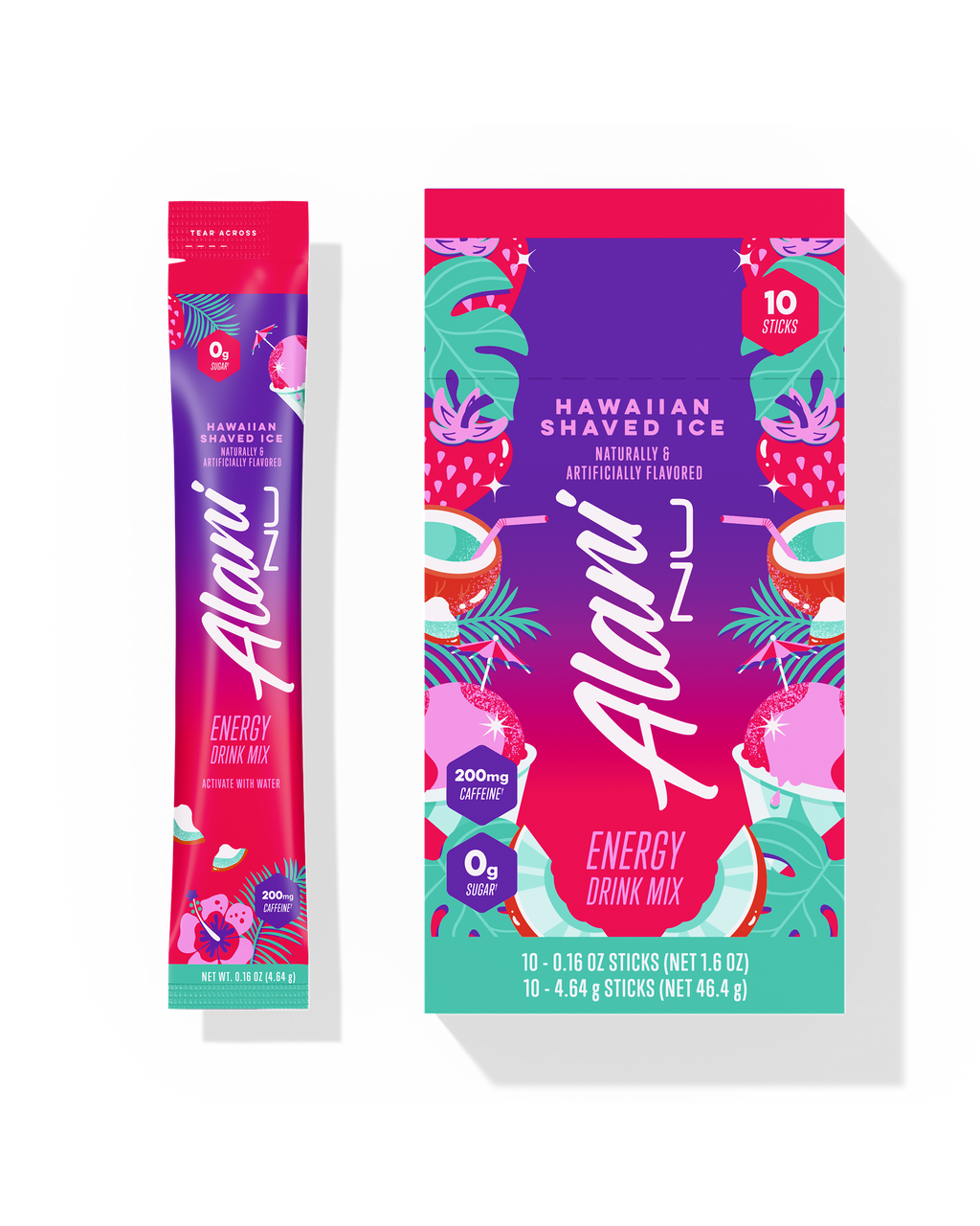 Alani Nu Energy Sticks - Hawaiian Shaved Ice T7 - image 1
