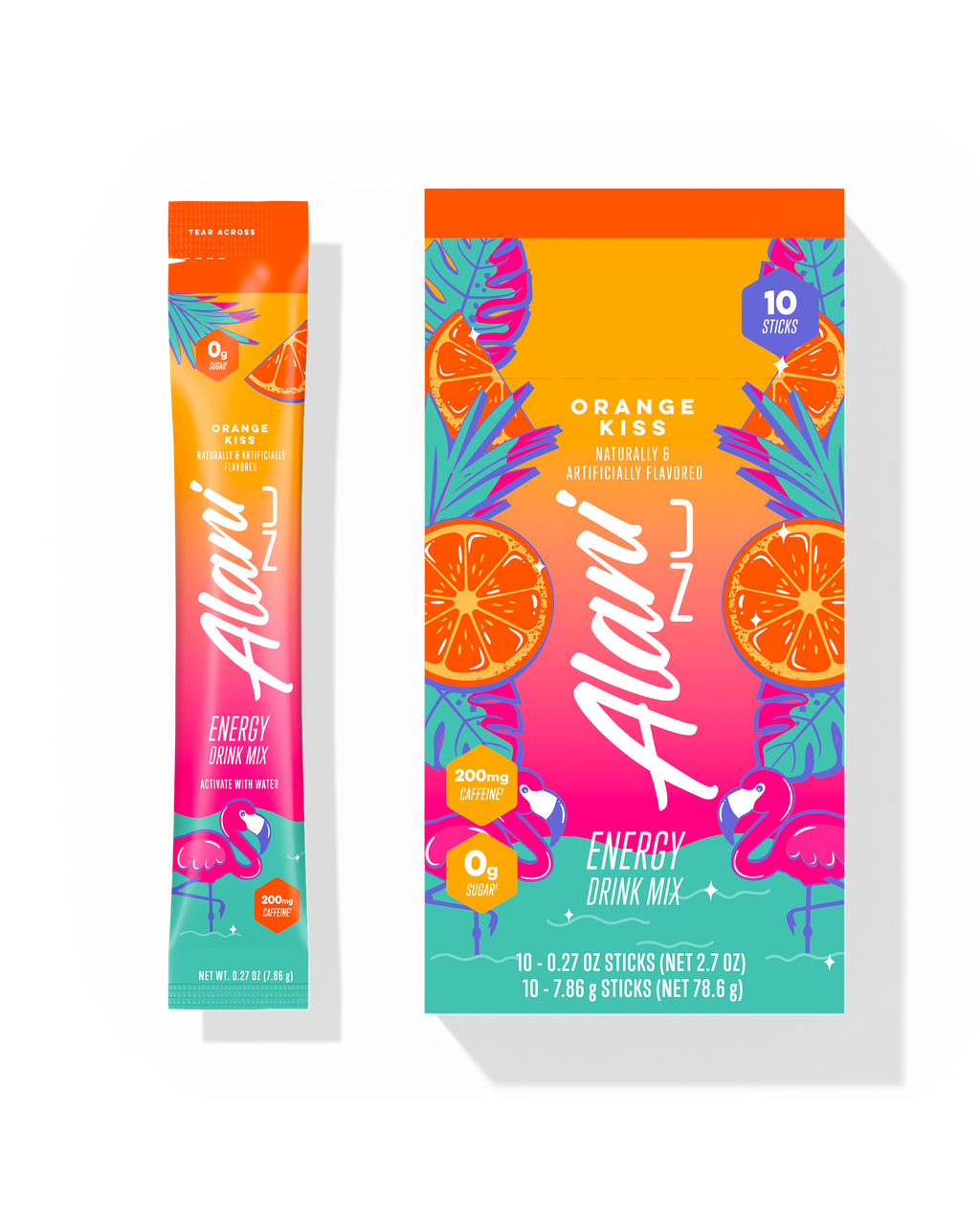 Alani Nu Energy Sticks - Orange Kiss Z8 - image 1