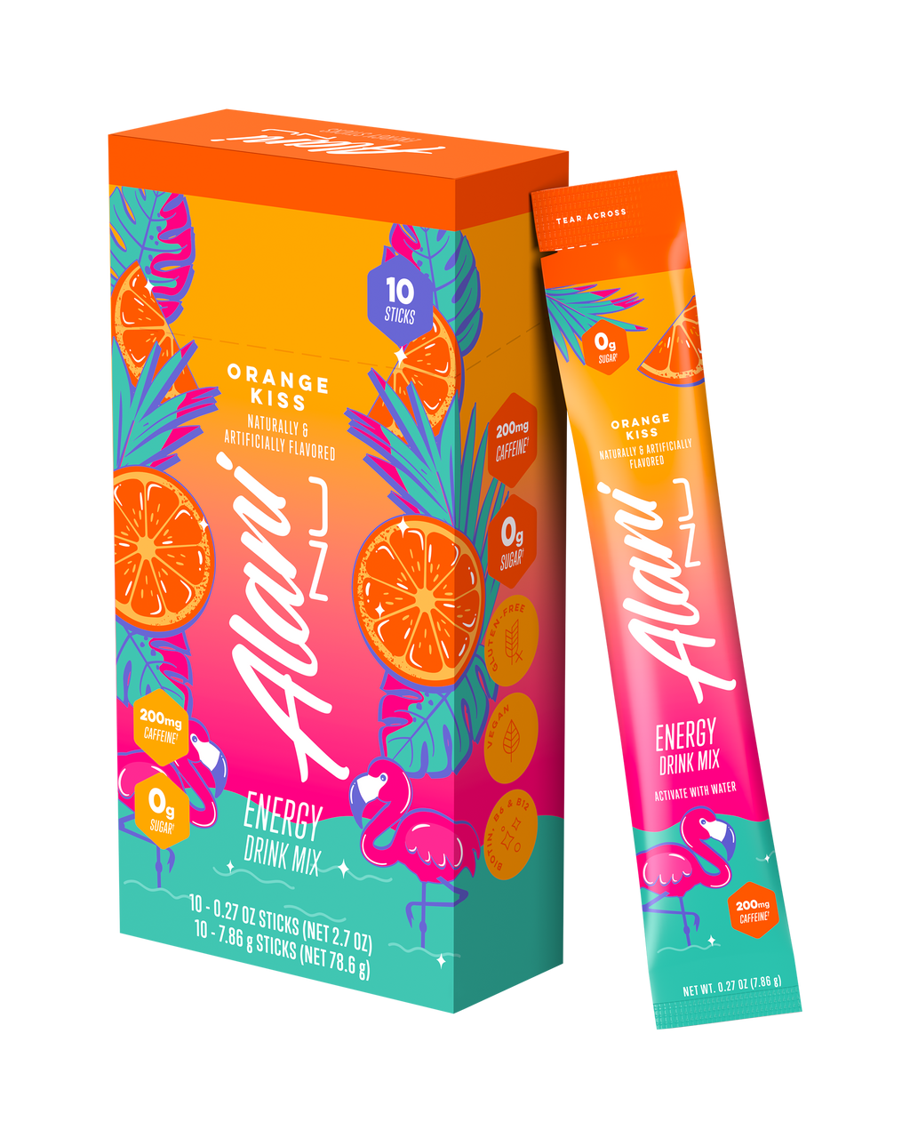 Alani Nu Energy Sticks - Orange Kiss Z8 - image 2
