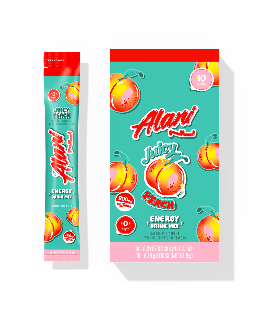 Alani Nu Energy Sticks - Juicy Peach U8 - image 1