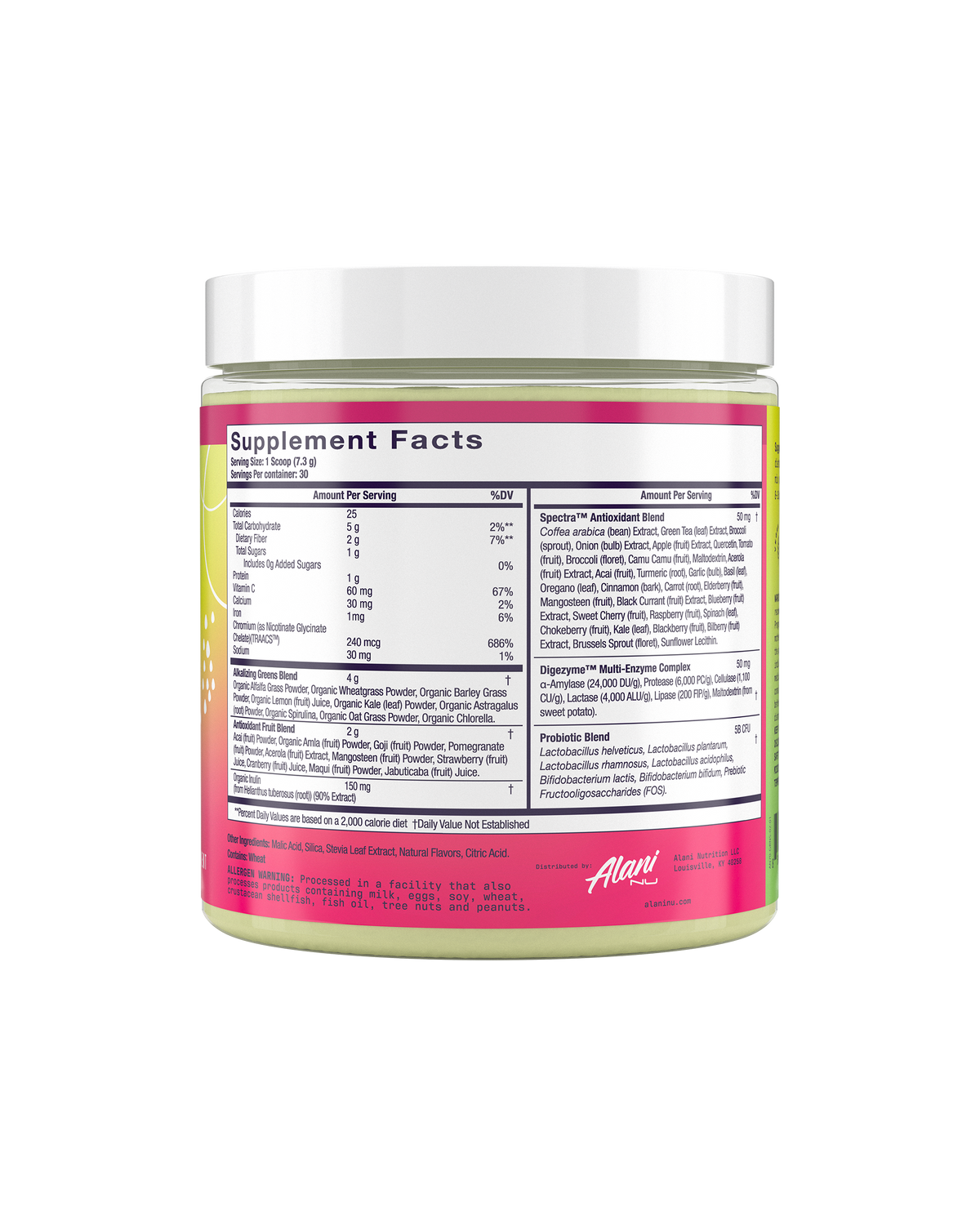 Alani Nu Super Greens - Wild Berry R6 - image 2