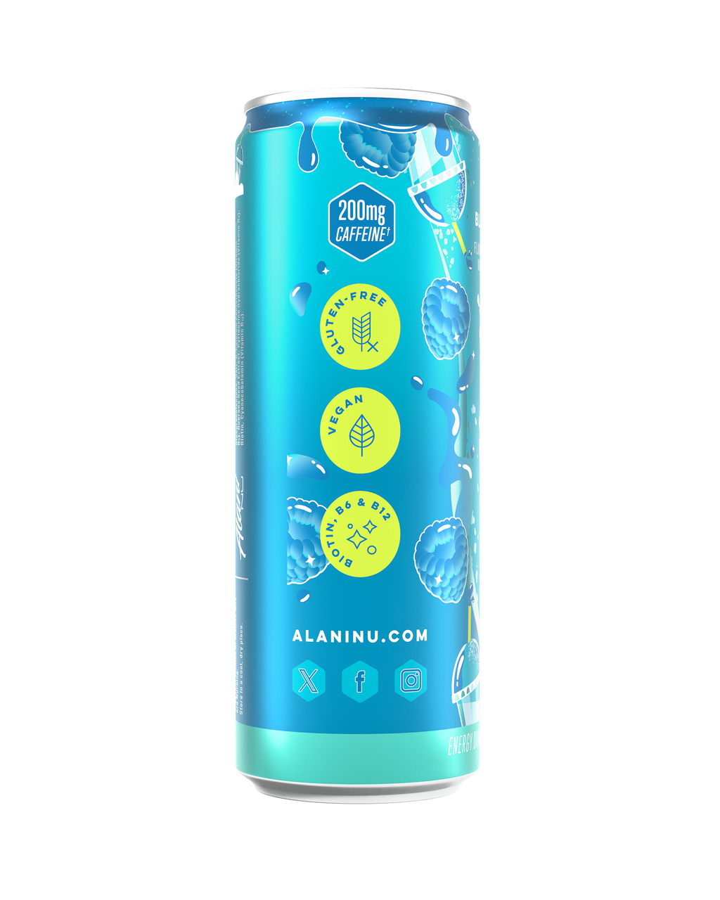 Alani Nu Energy Drink - Blue Slush R3 - image 2