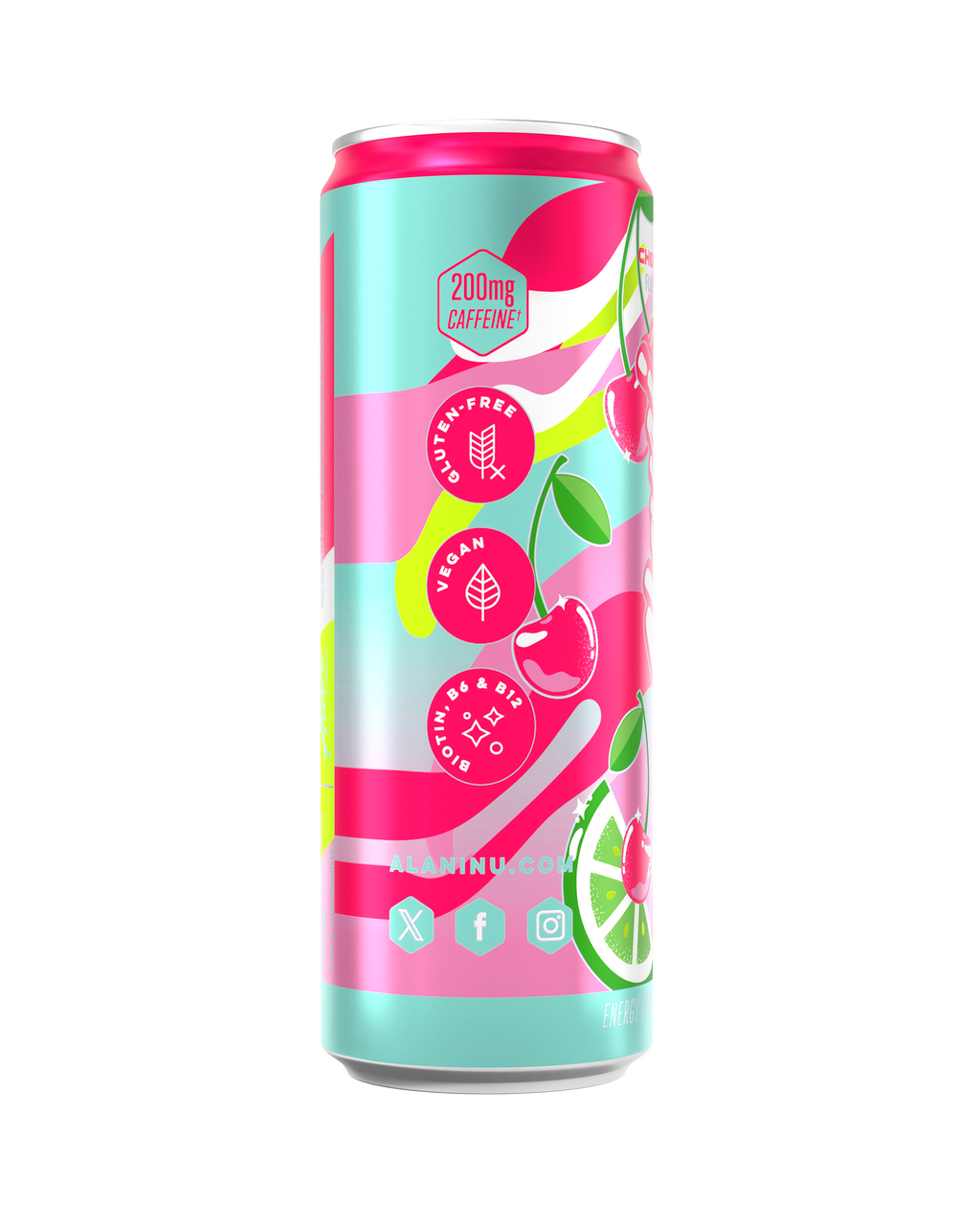 Alani Nu Energy Drink - Cherry Twist J8 - image 2