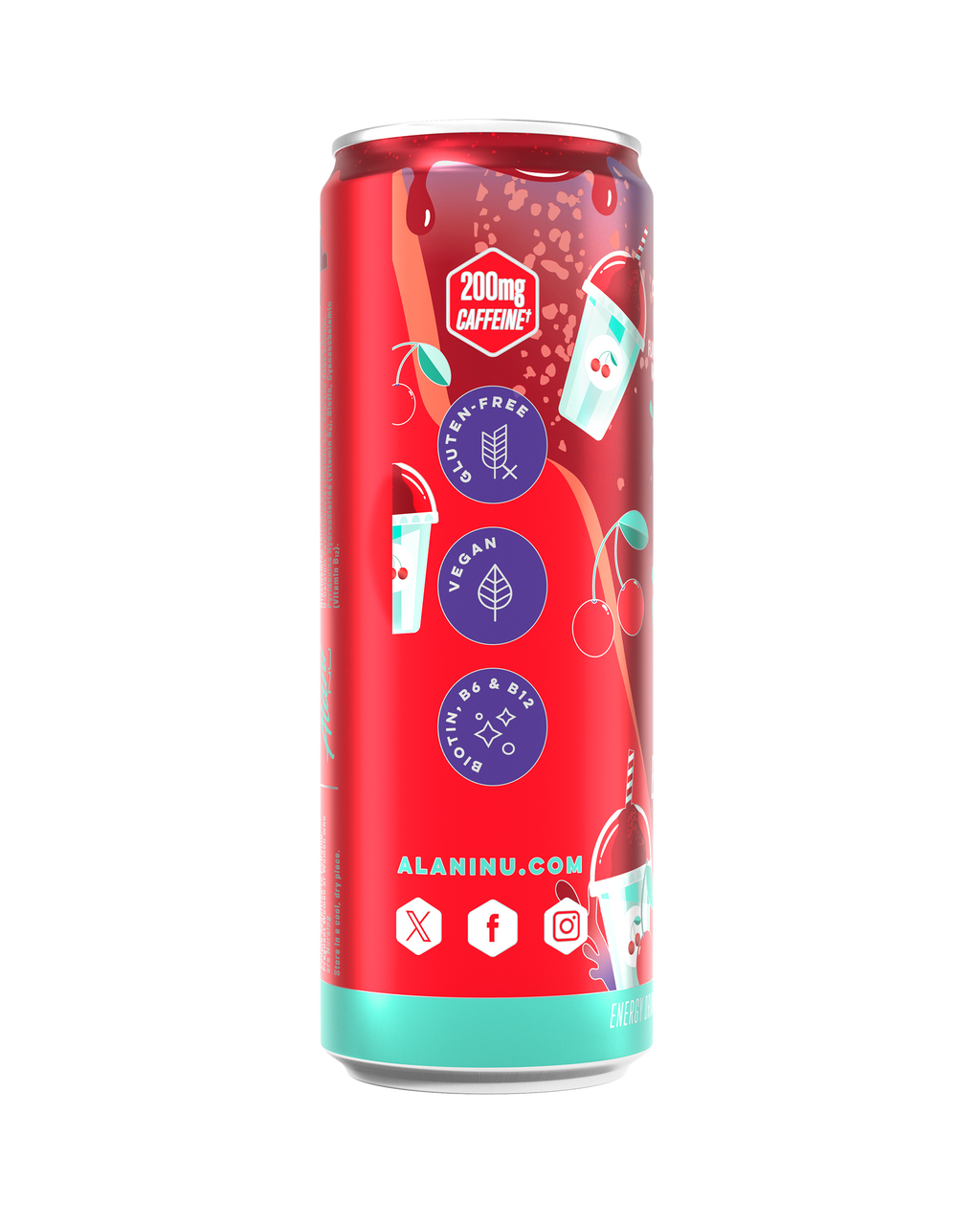 Alani Nu Energy Drink - Cherry Slush C9 - image 2