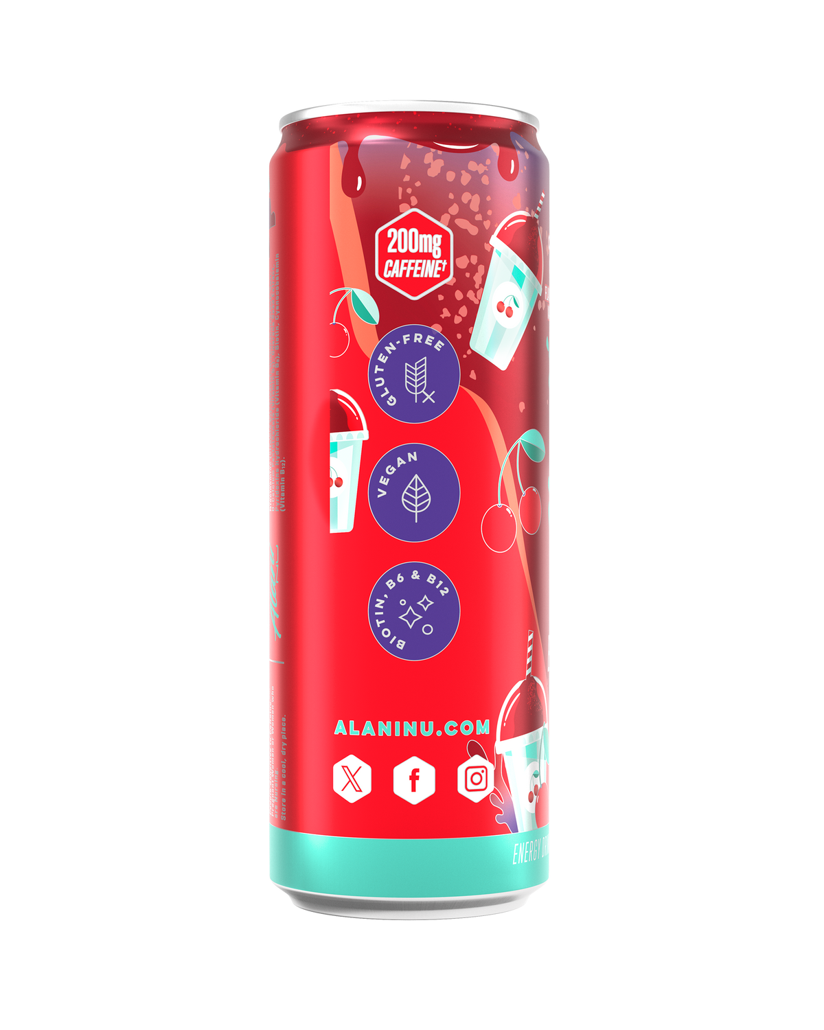 Alani Nu Energy Drink - Cherry Slush C9 - image 2