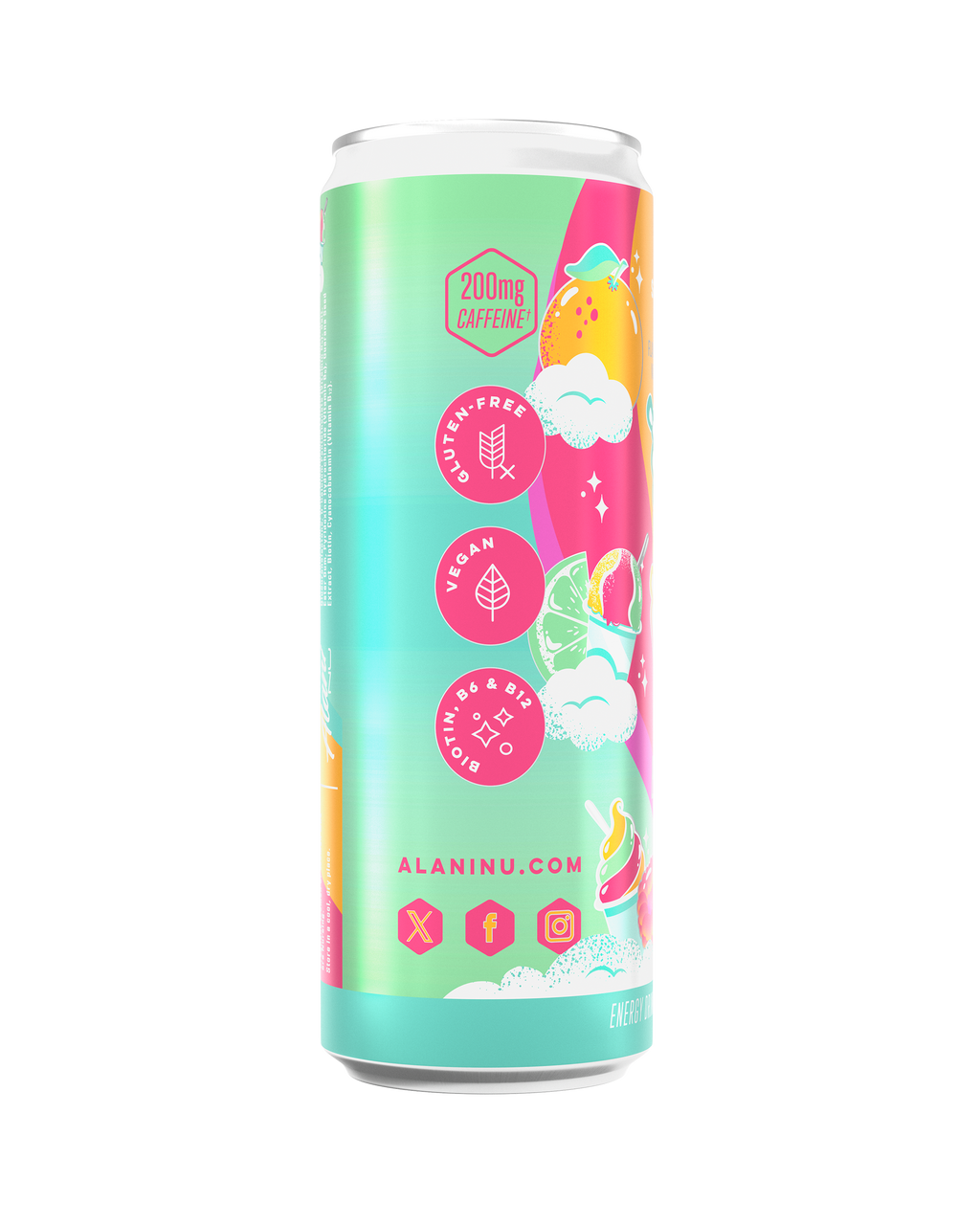 Alani Nu Energy Drink - Sherbet Swirl B7 - image 2