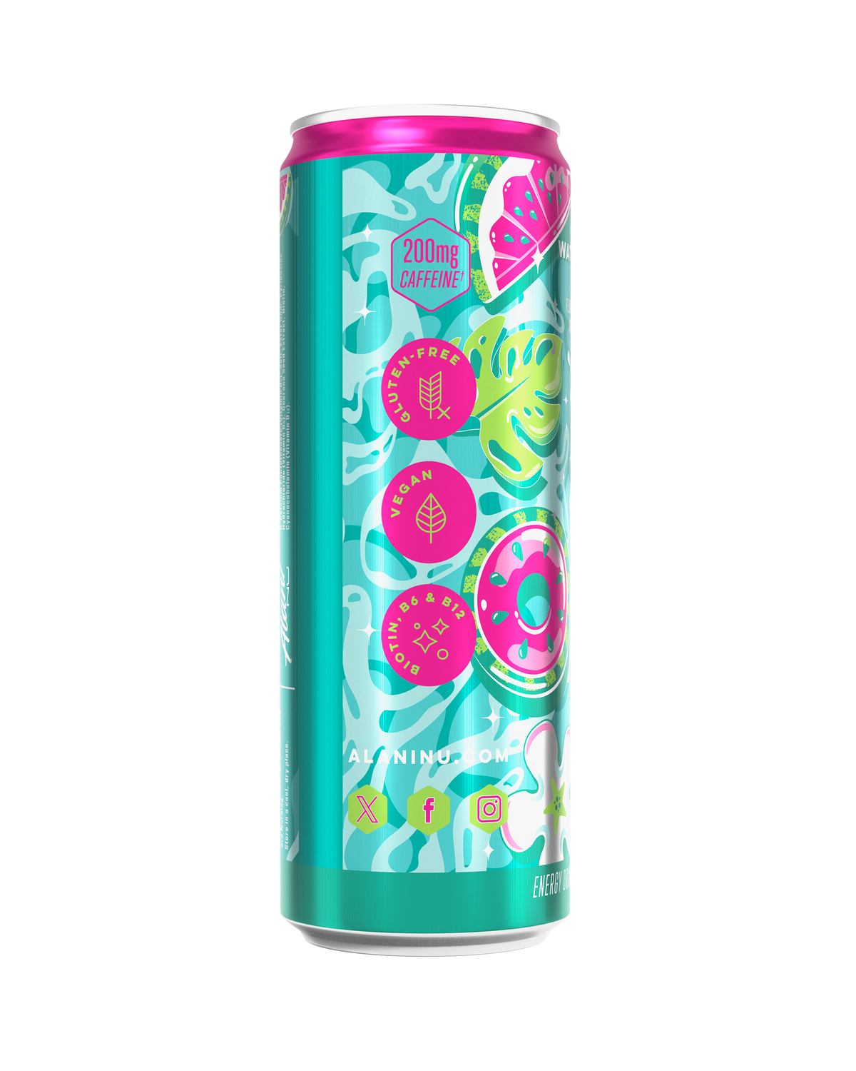 Alani Nu Energy Drink - Watermelon Wave B0 - image 2
