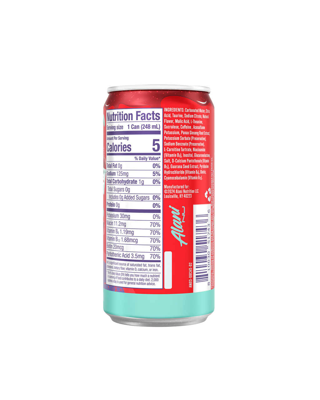 Alani Nu Mini Energy - Cherry Slush W8 - image 3
