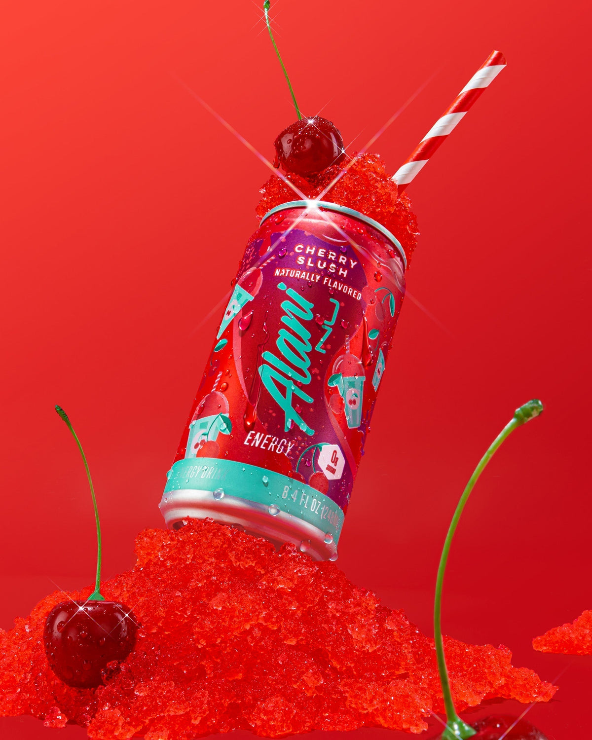 Alani Nu Mini Energy - Cherry Slush S7 - image 4