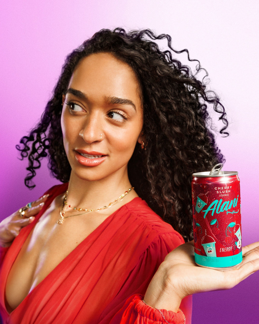 Alani Nu Mini Energy - Cherry Slush S7 - image 5